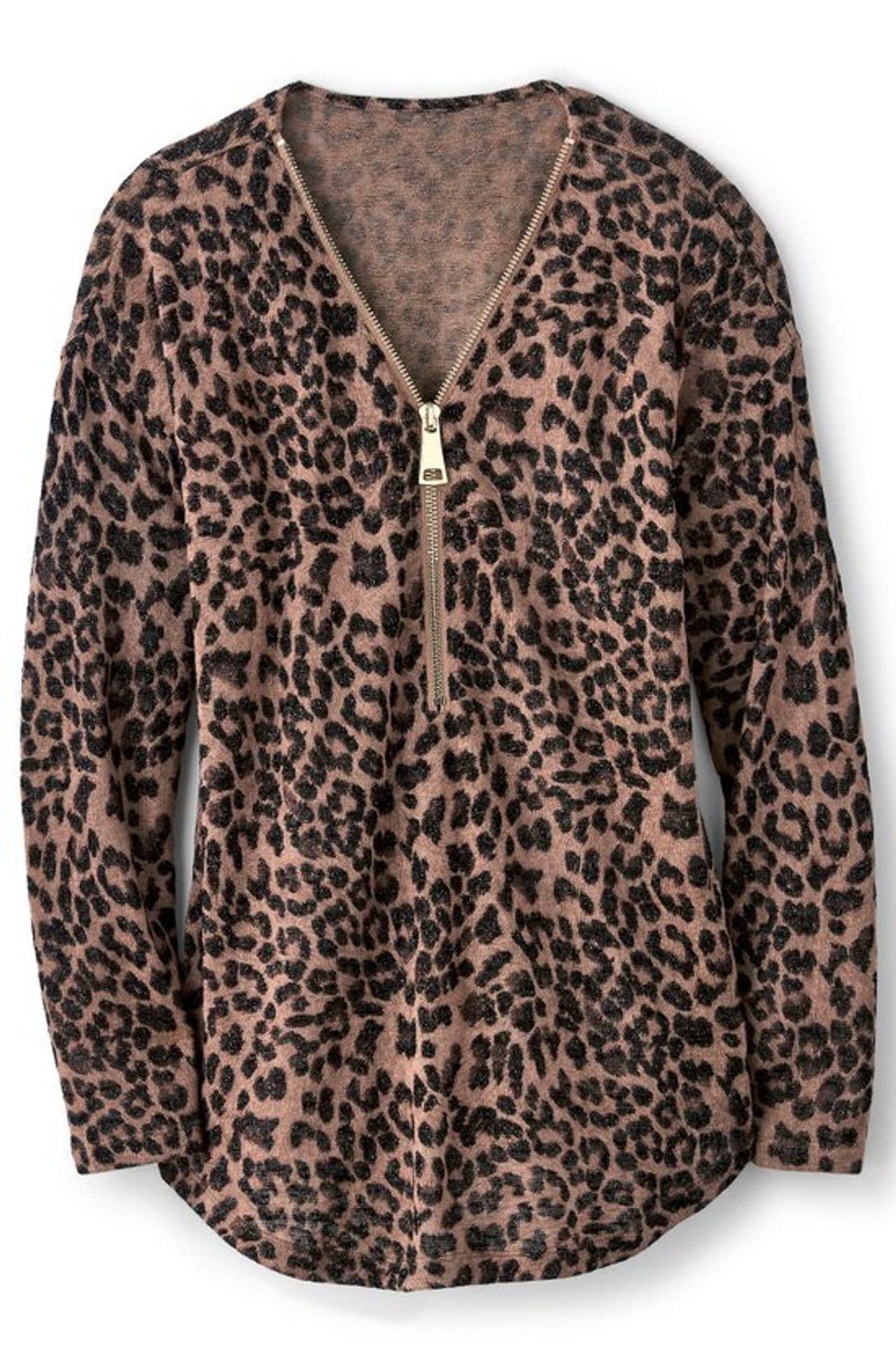 Valentina Zip Sweater - Soft Surroundings Outlet