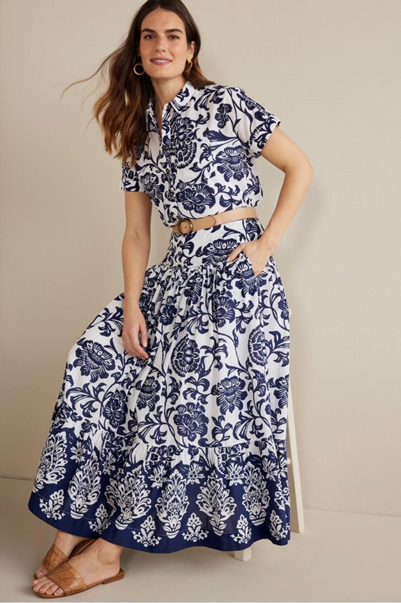 Gia Maxi Skirt - Soft Surroundings Outlet