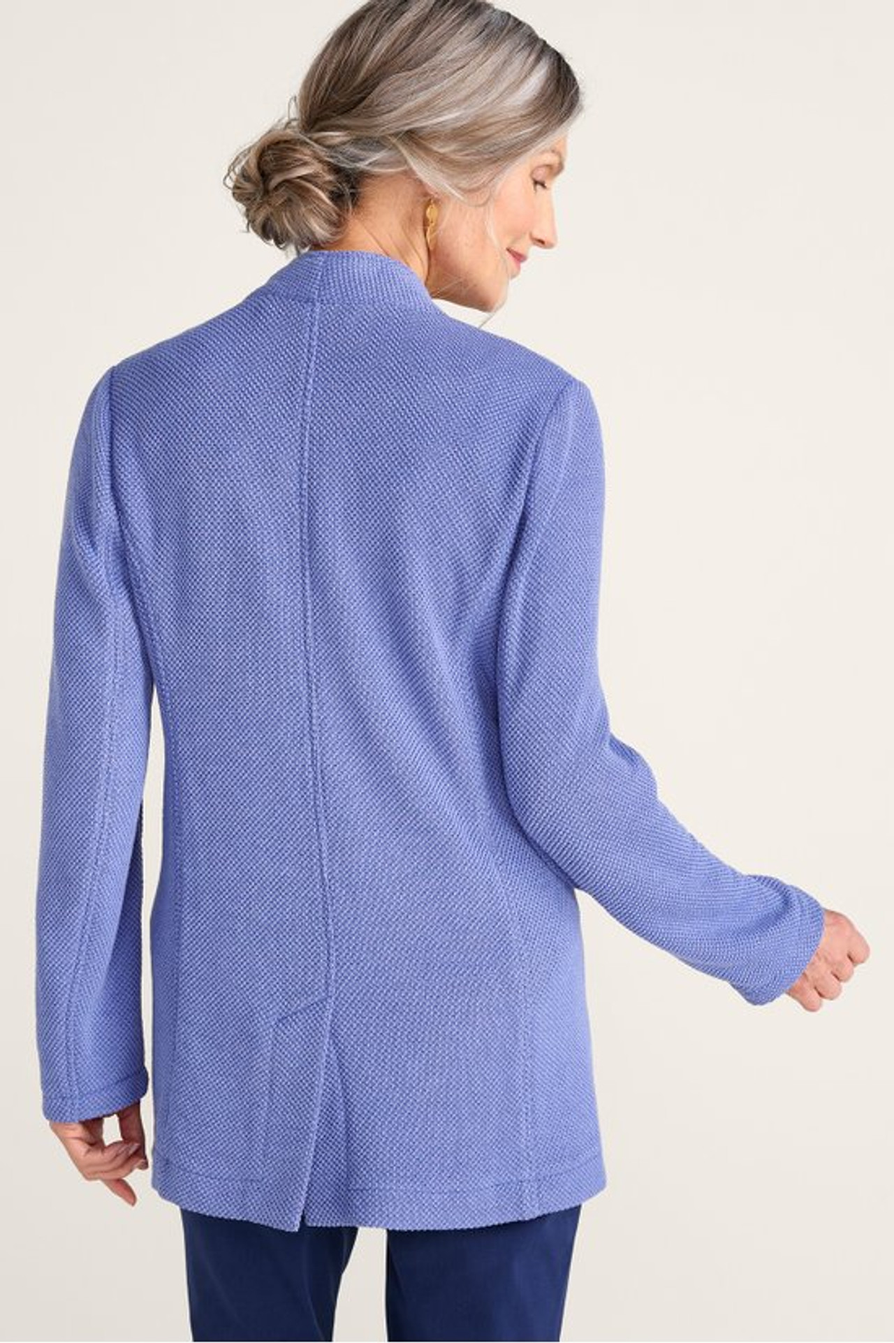 Dagny Textured Blazer - Soft Surroundings Outlet