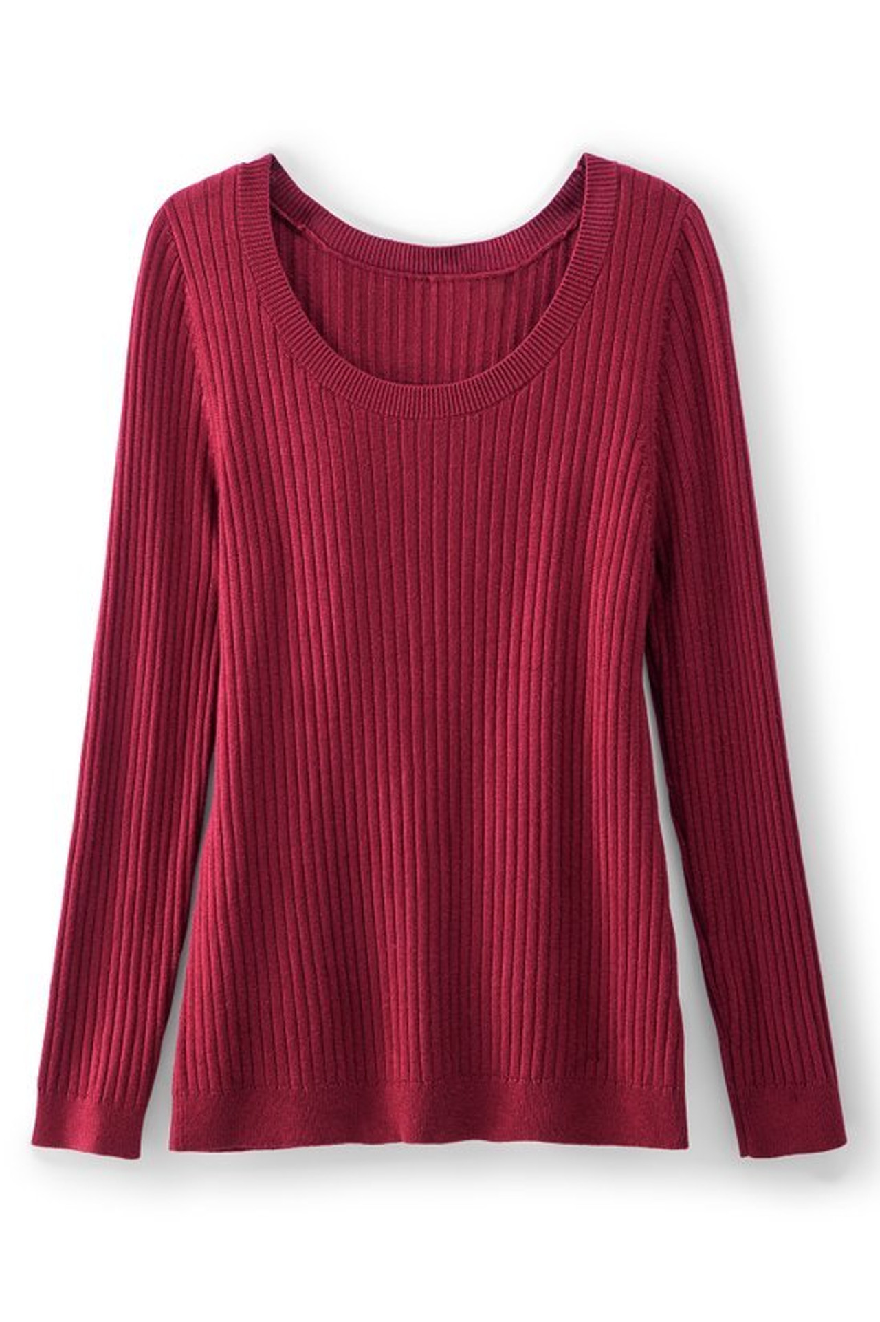 SoftEssential™ Ribbed Pullover Sweater - Soft Surroundings Outlet