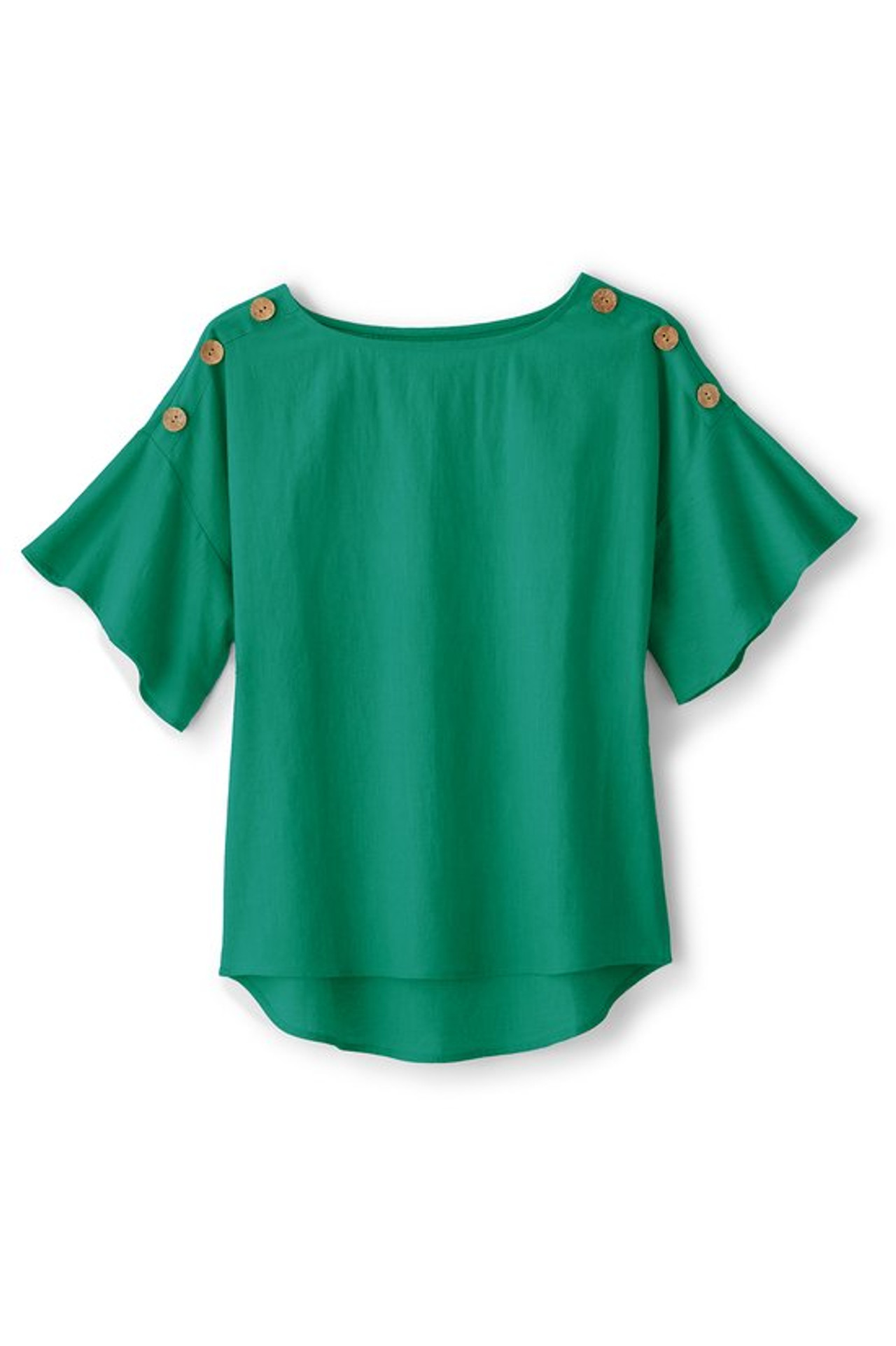 Andrea Linen Blend Pullover - Soft Surroundings Outlet