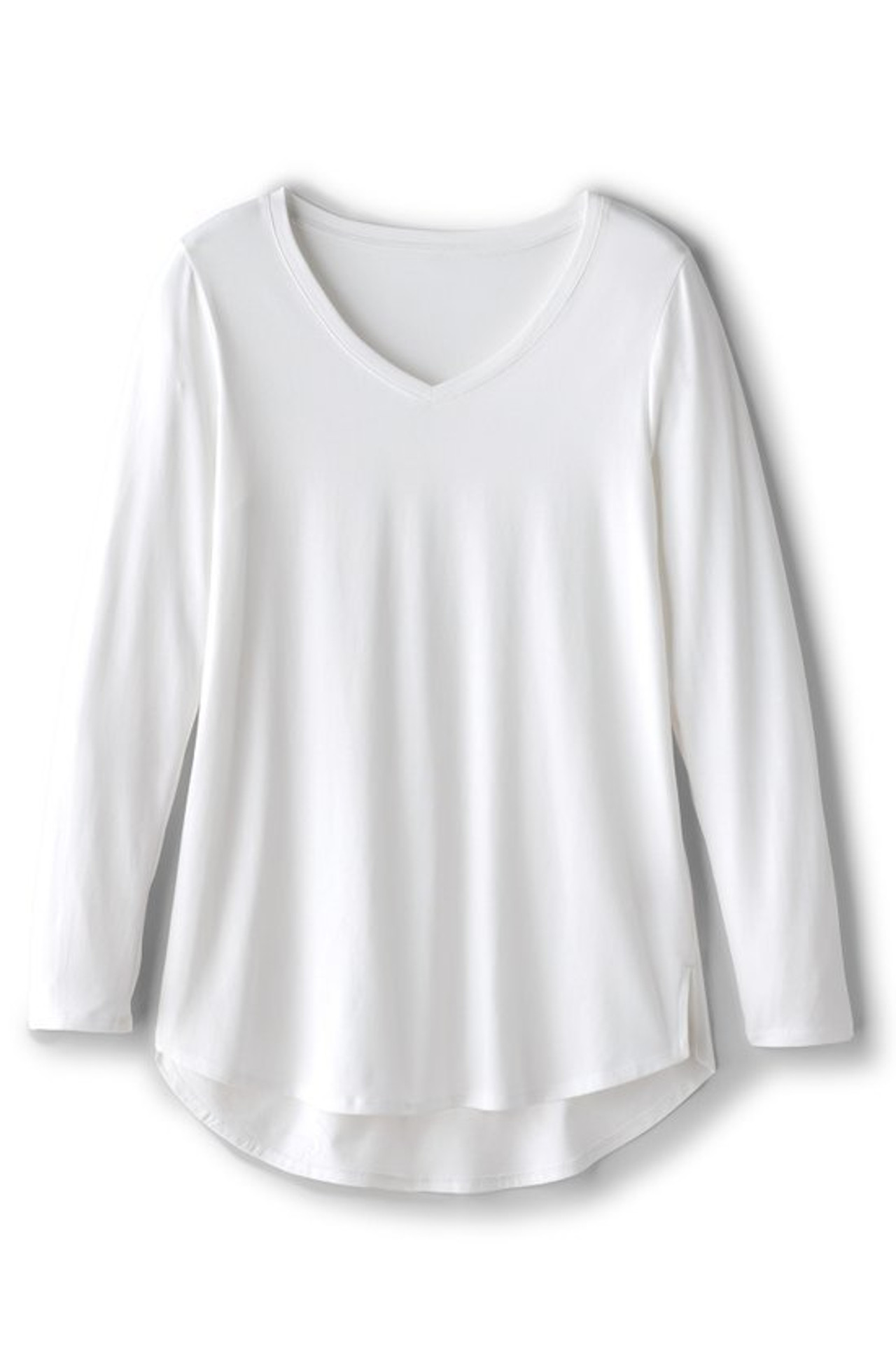 SoftEssential™ Supima® Isabel Long Sleeve Tunic - Soft Surroundings Outlet