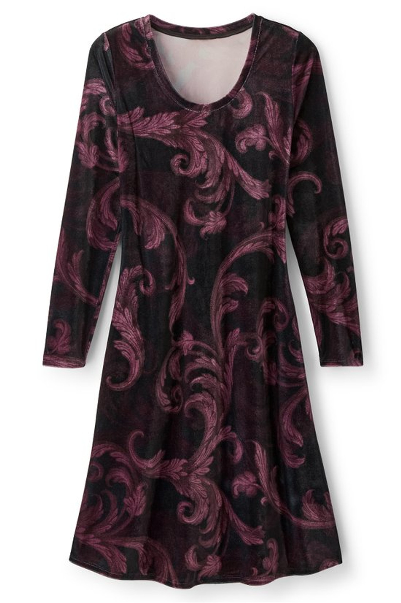 Short Santiago Velvet Dress - Soft Surroundings Outlet