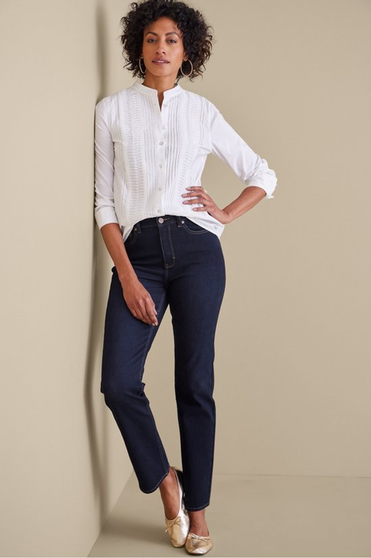 Ultimate Denim Straight Leg Jeans - Soft Surroundings Outlet