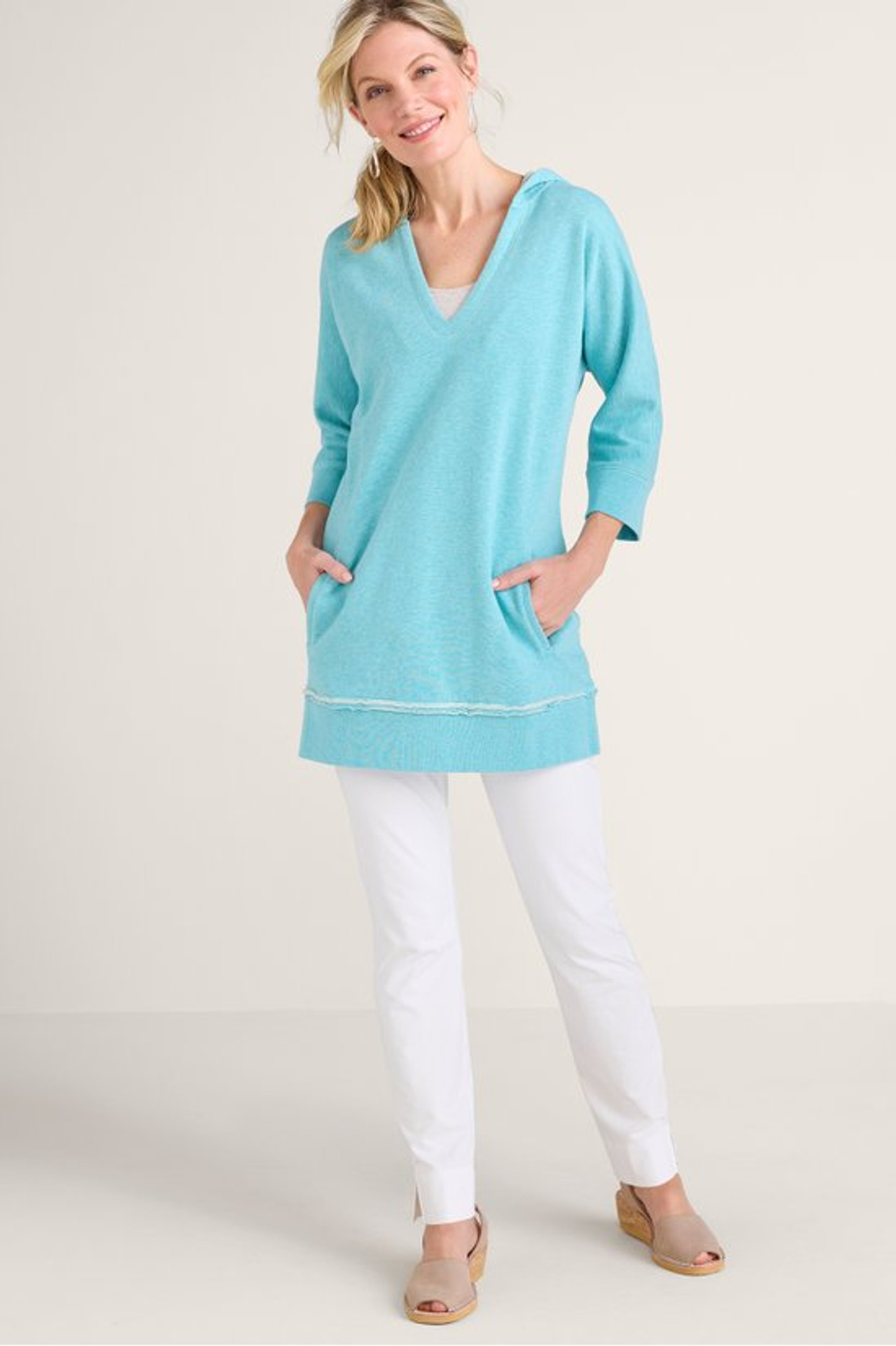 Lazy Day Pullover Tunic - Soft Surroundings Outlet
