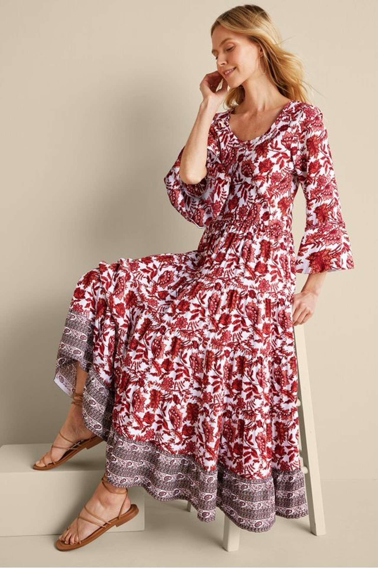 Lily Midi Dress - Soft Surroundings Outlet