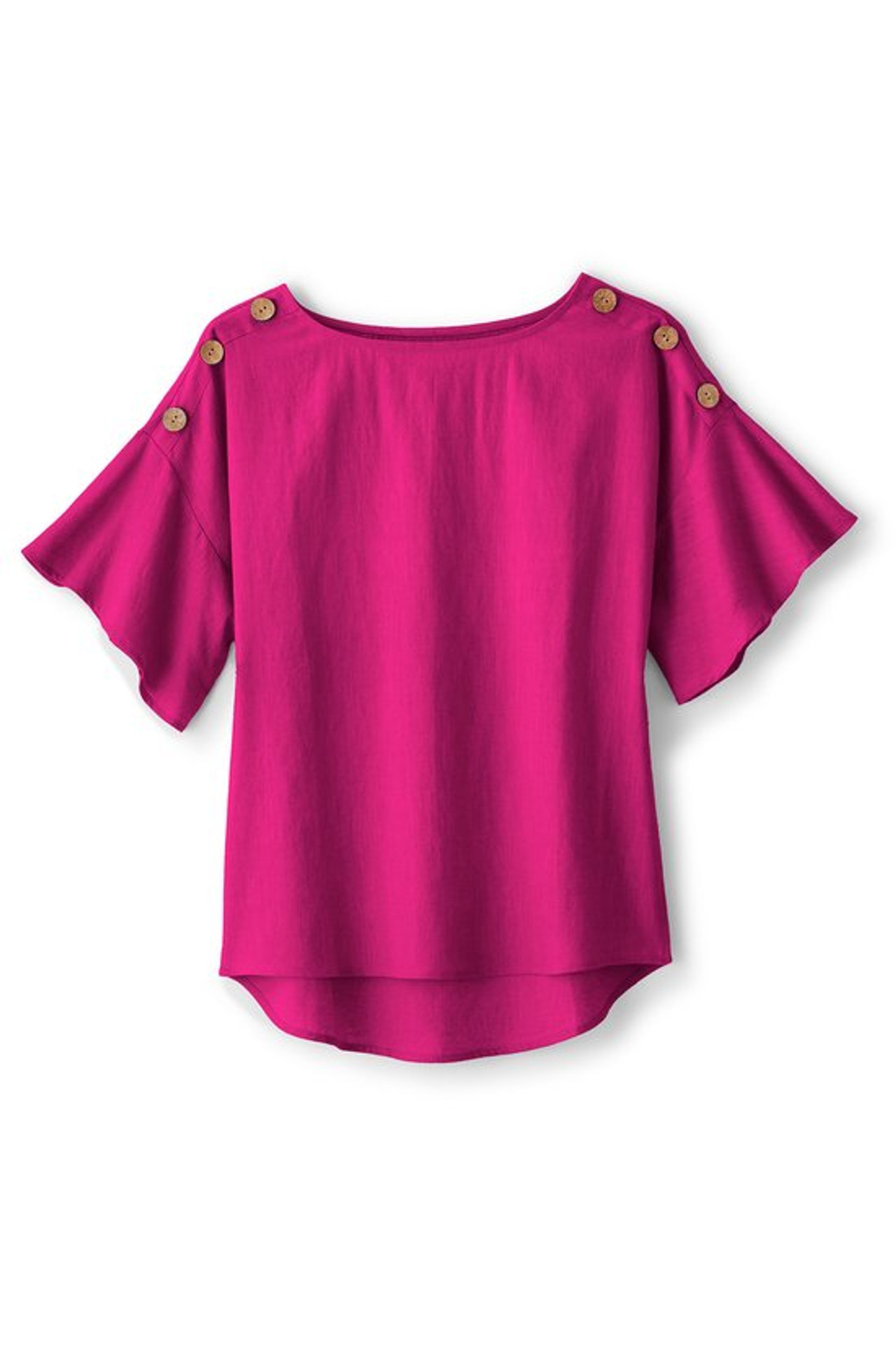 Andrea Linen Blend Pullover - Soft Surroundings Outlet