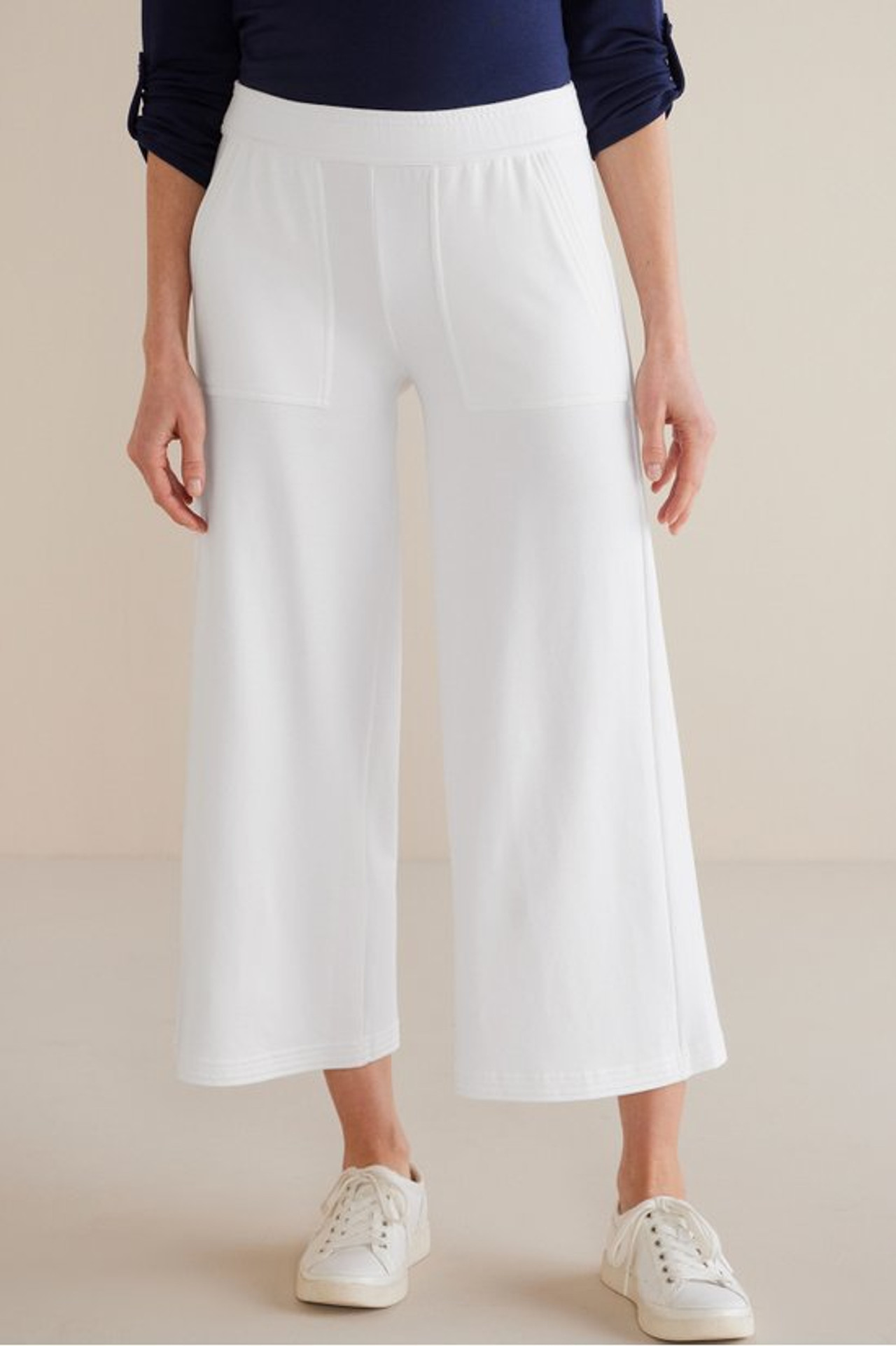 Fina French Terry Crop Pants - Soft Surroundings Outlet