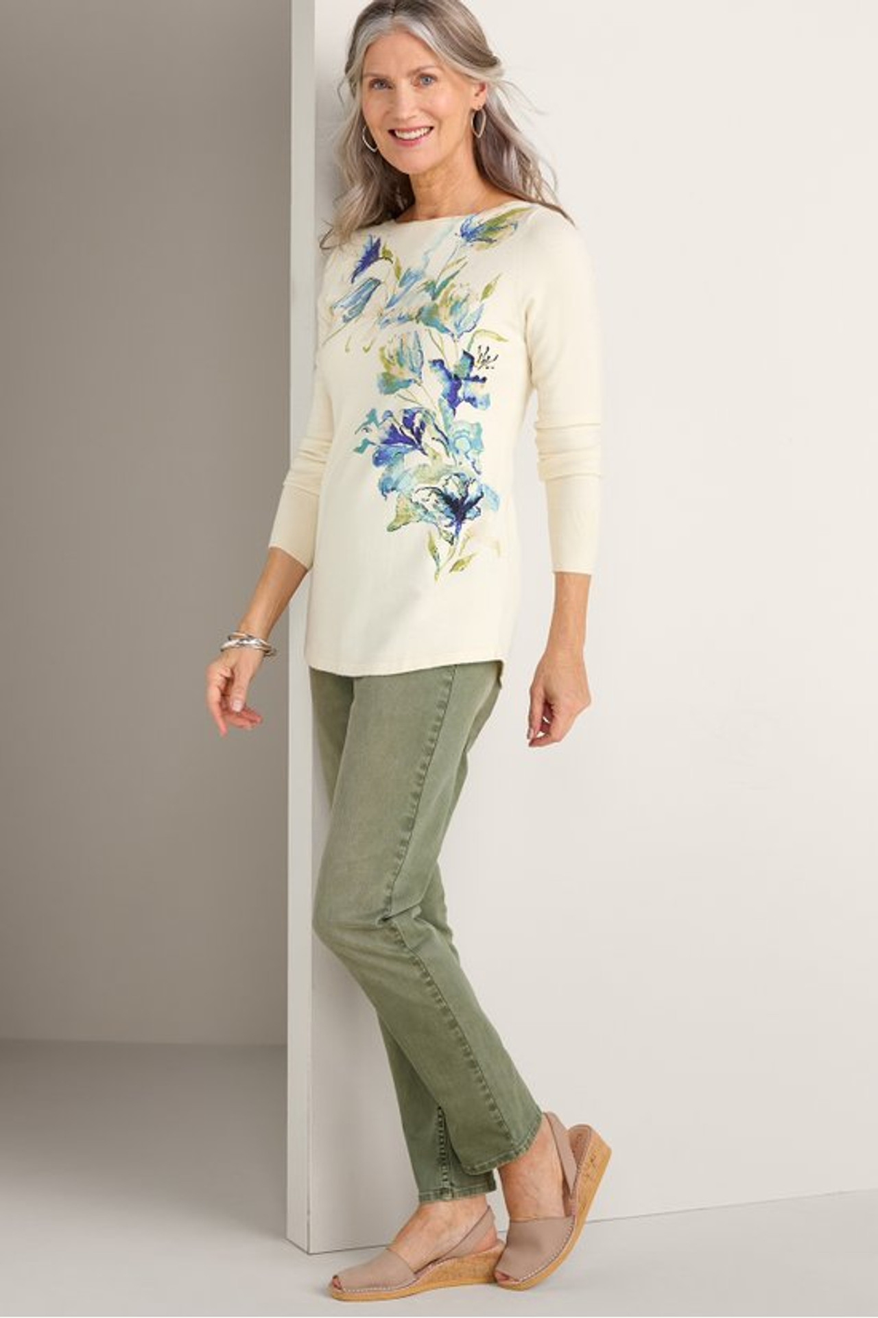 Marlyn Tunic Sweater - Soft Surroundings Outlet