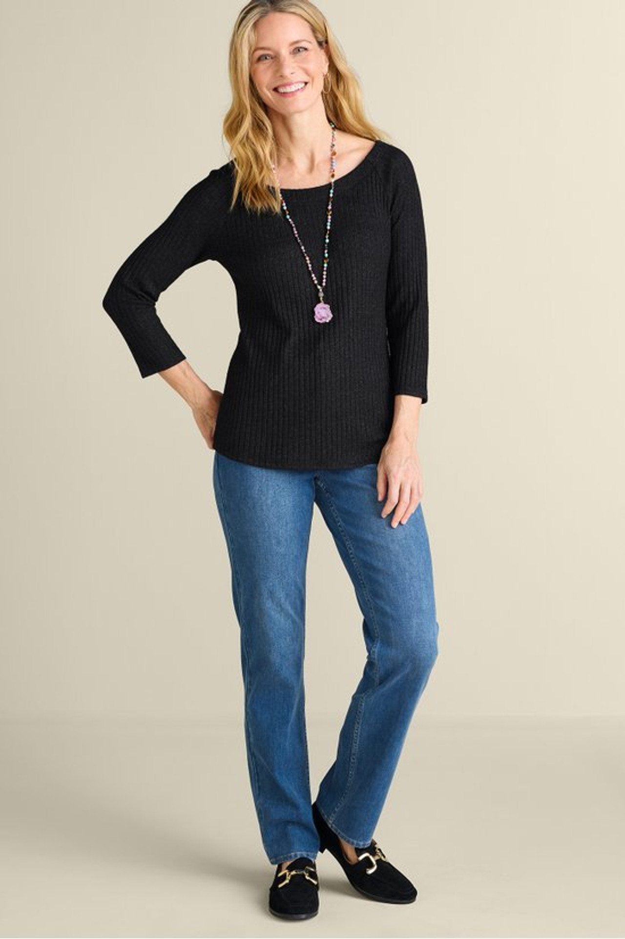 Veda Rib Top - Soft Surroundings Outlet