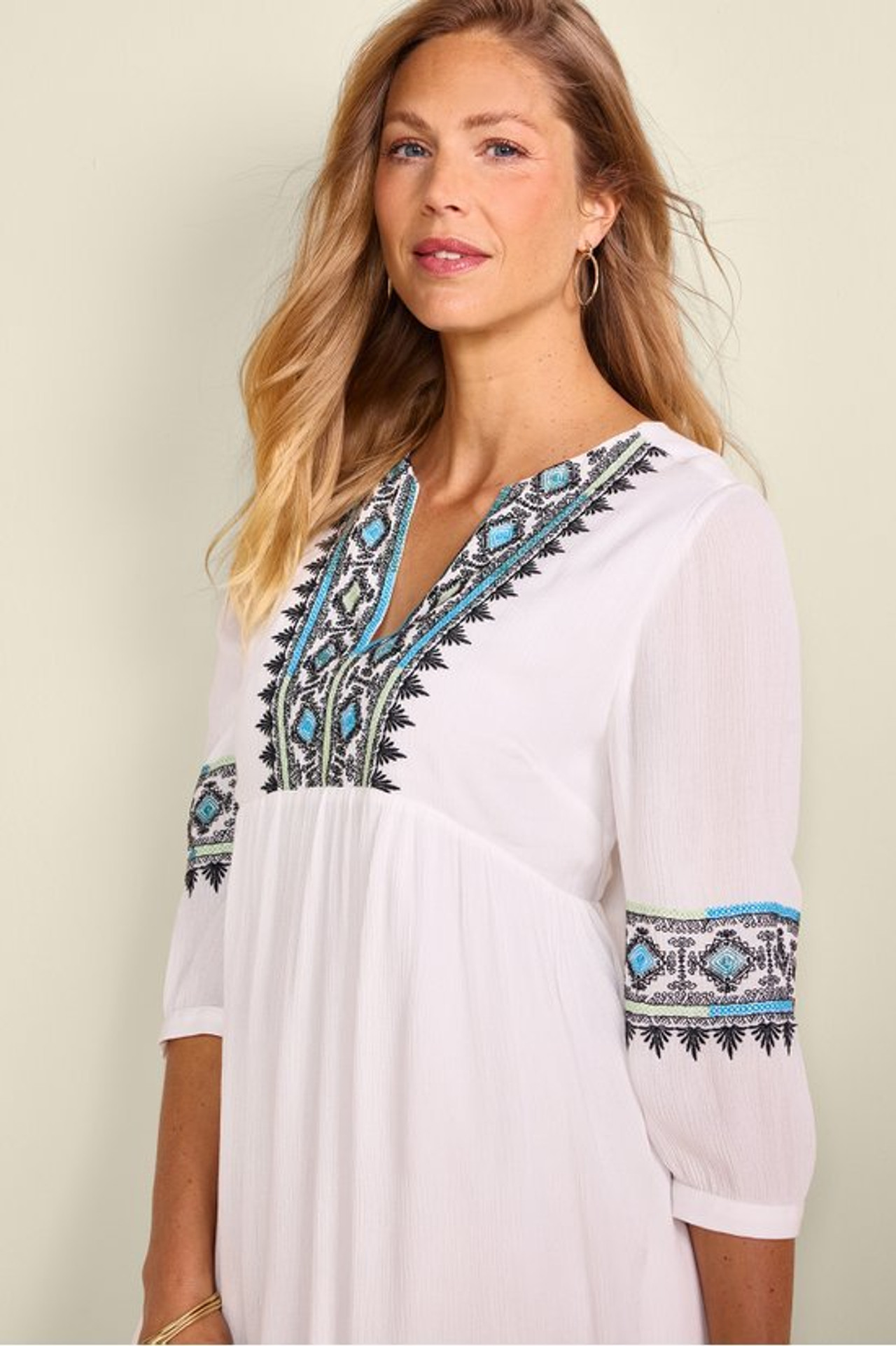 Daisha Gauze Short Dress - Soft Surroundings Outlet