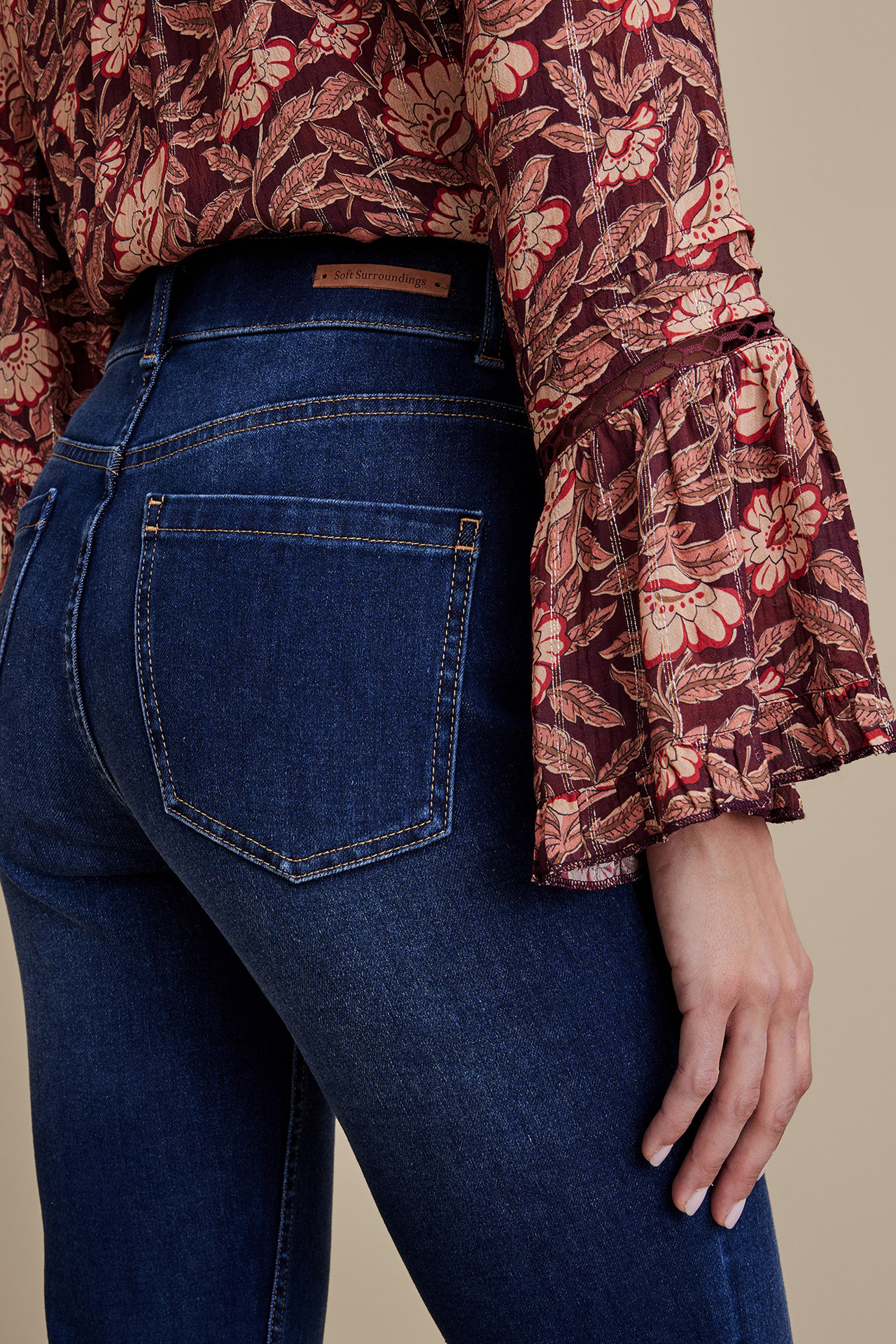 Ultimate Denim Pull-On Bootcut Jeans - Soft Surroundings Outlet