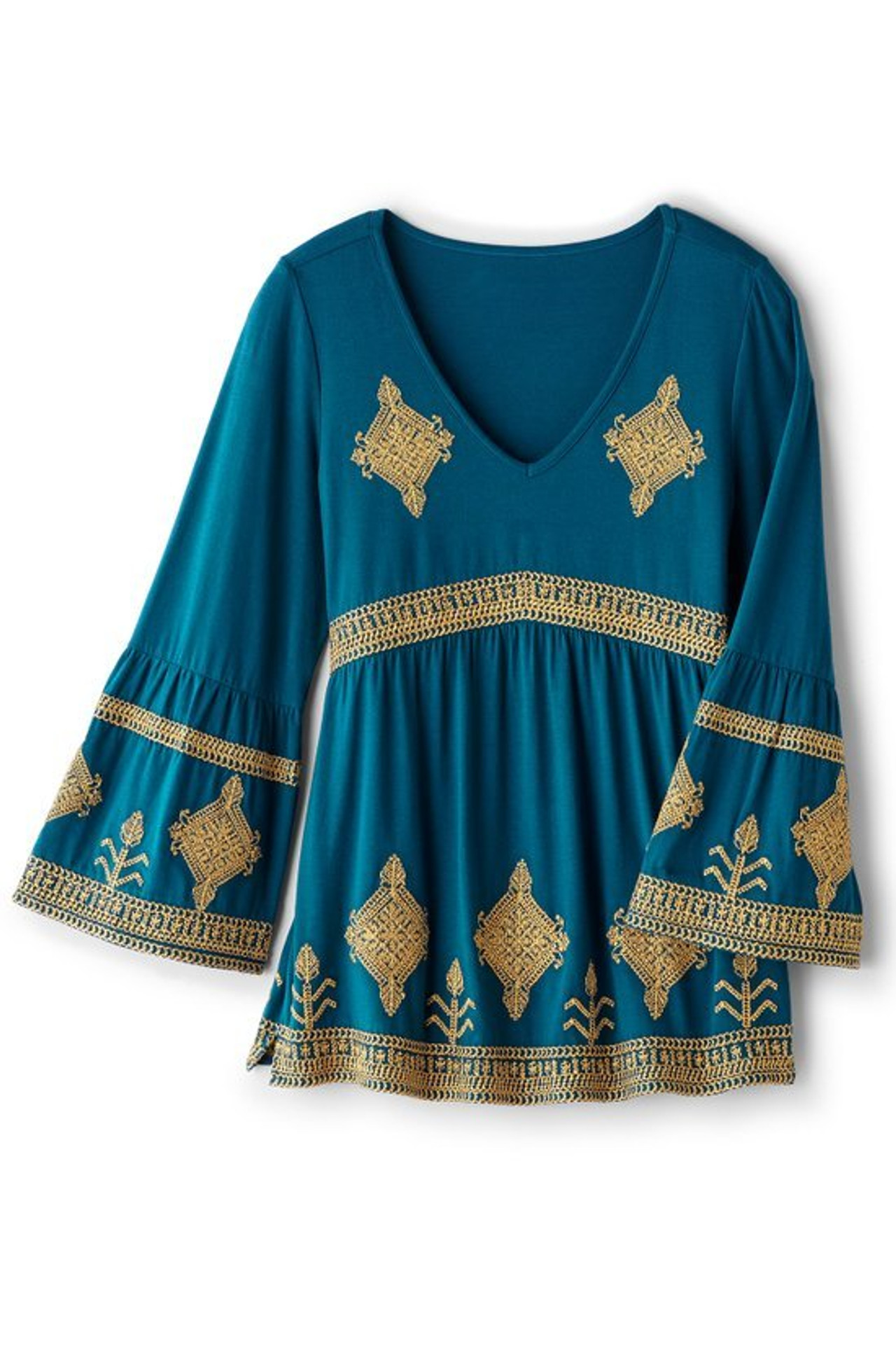 Setara 3/4 Sleeve Top - Soft Surroundings Outlet