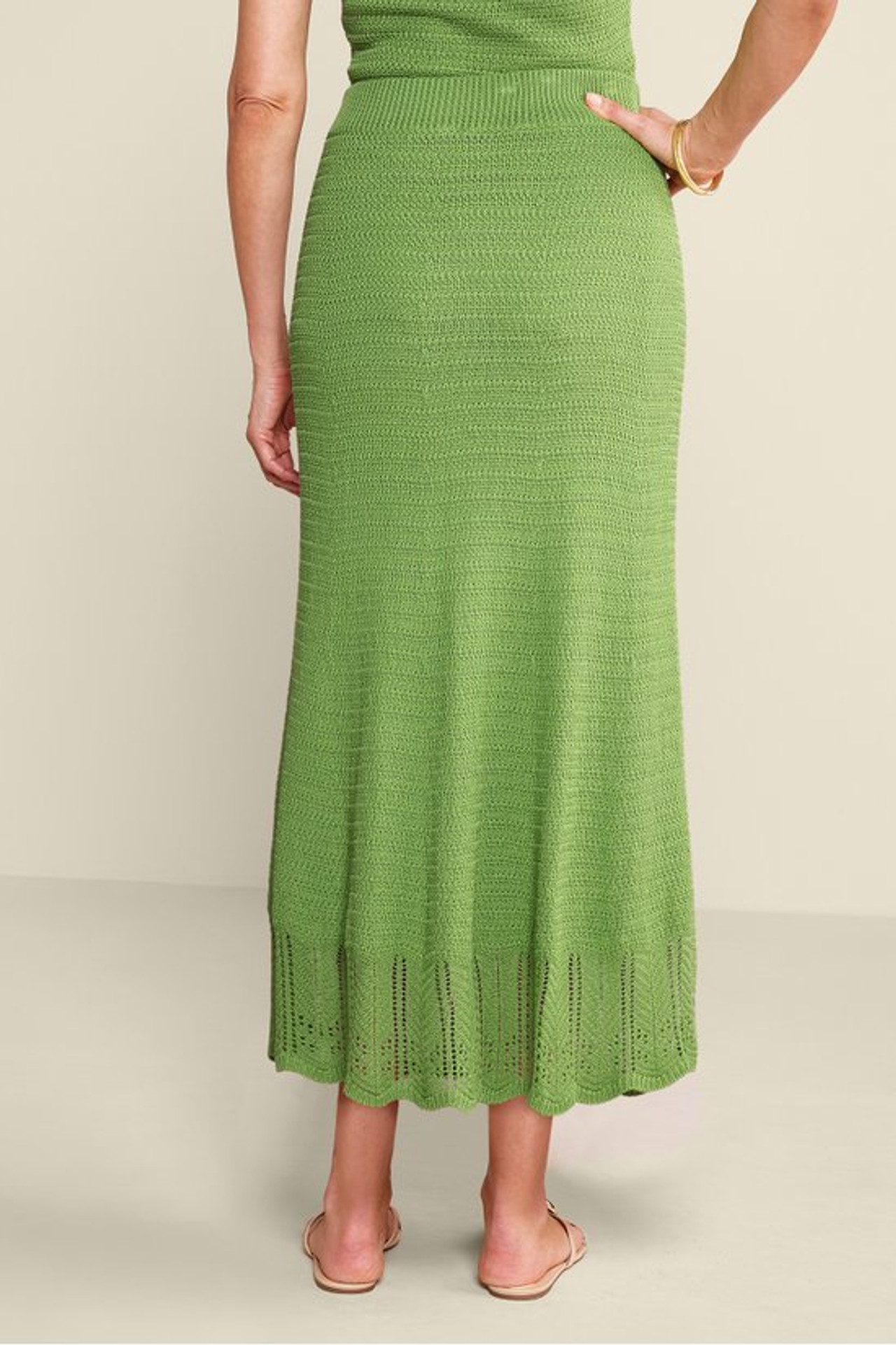 April Crochet Sweater Skirt - Soft Surroundings Outlet