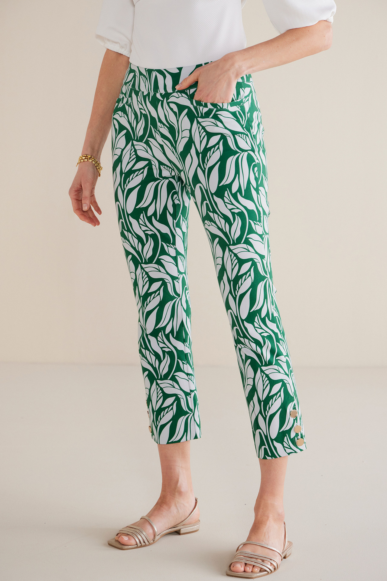 SoftEssential™ SUPERLA Slim Leg Crop Pants - Soft Surroundings Outlet