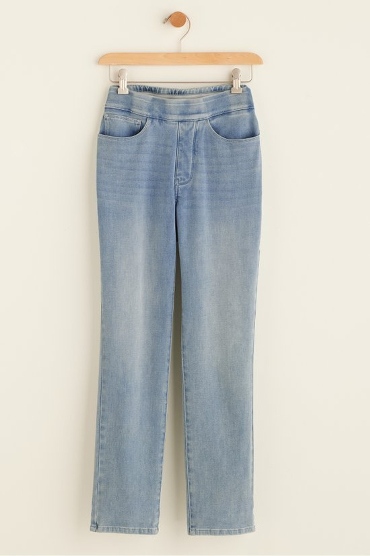 The Ultimate Denim Pull-On Crop - Soft Surroundings Outlet