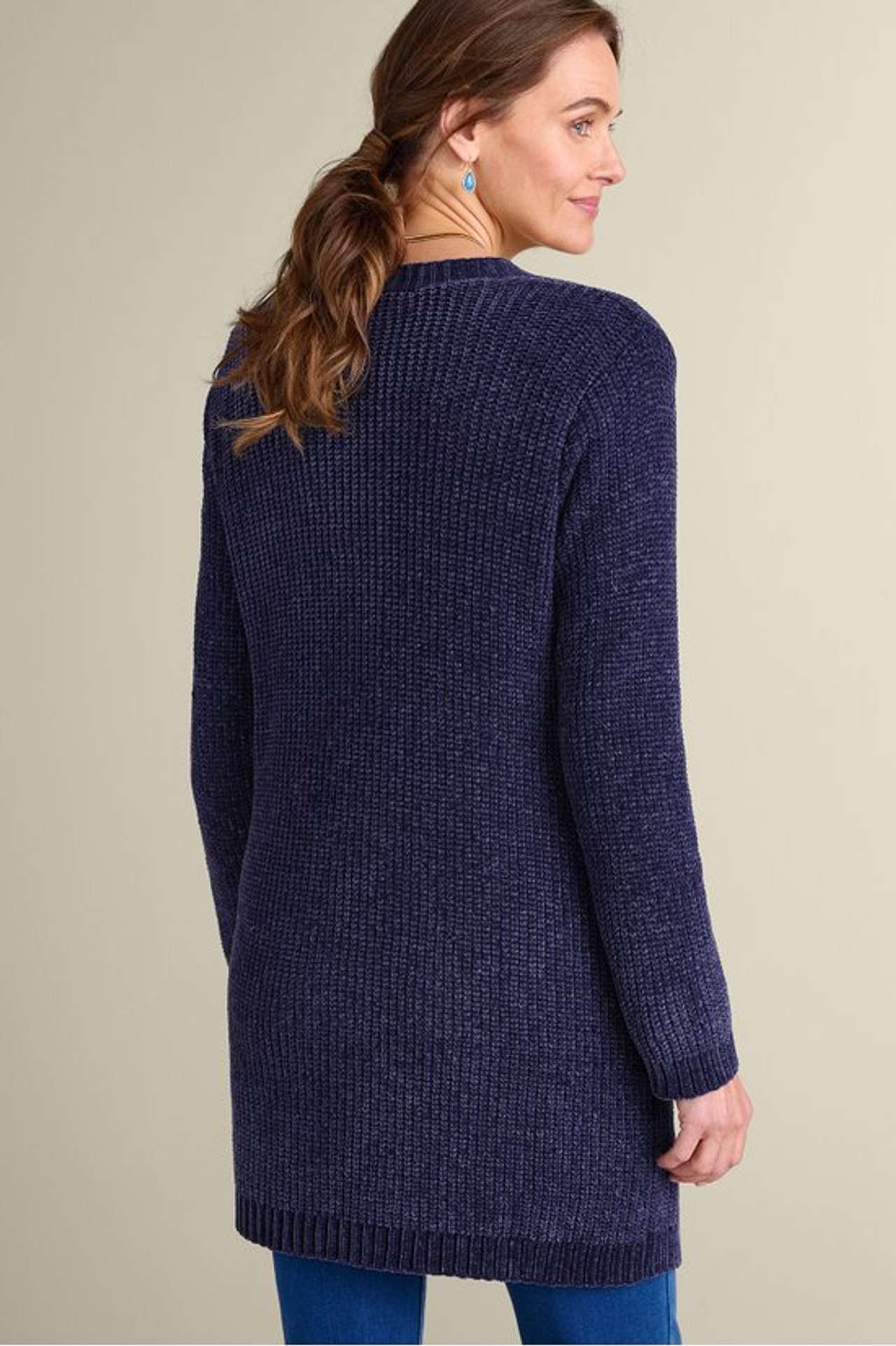 Faith Chenille Cardigan - Soft Surroundings Outlet
