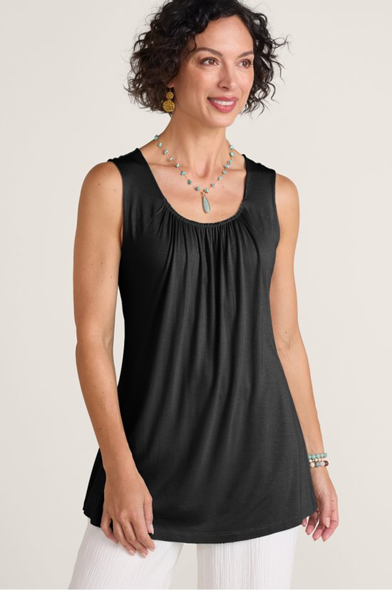 Soft Drapey Tank - Soft Surroundings Outlet