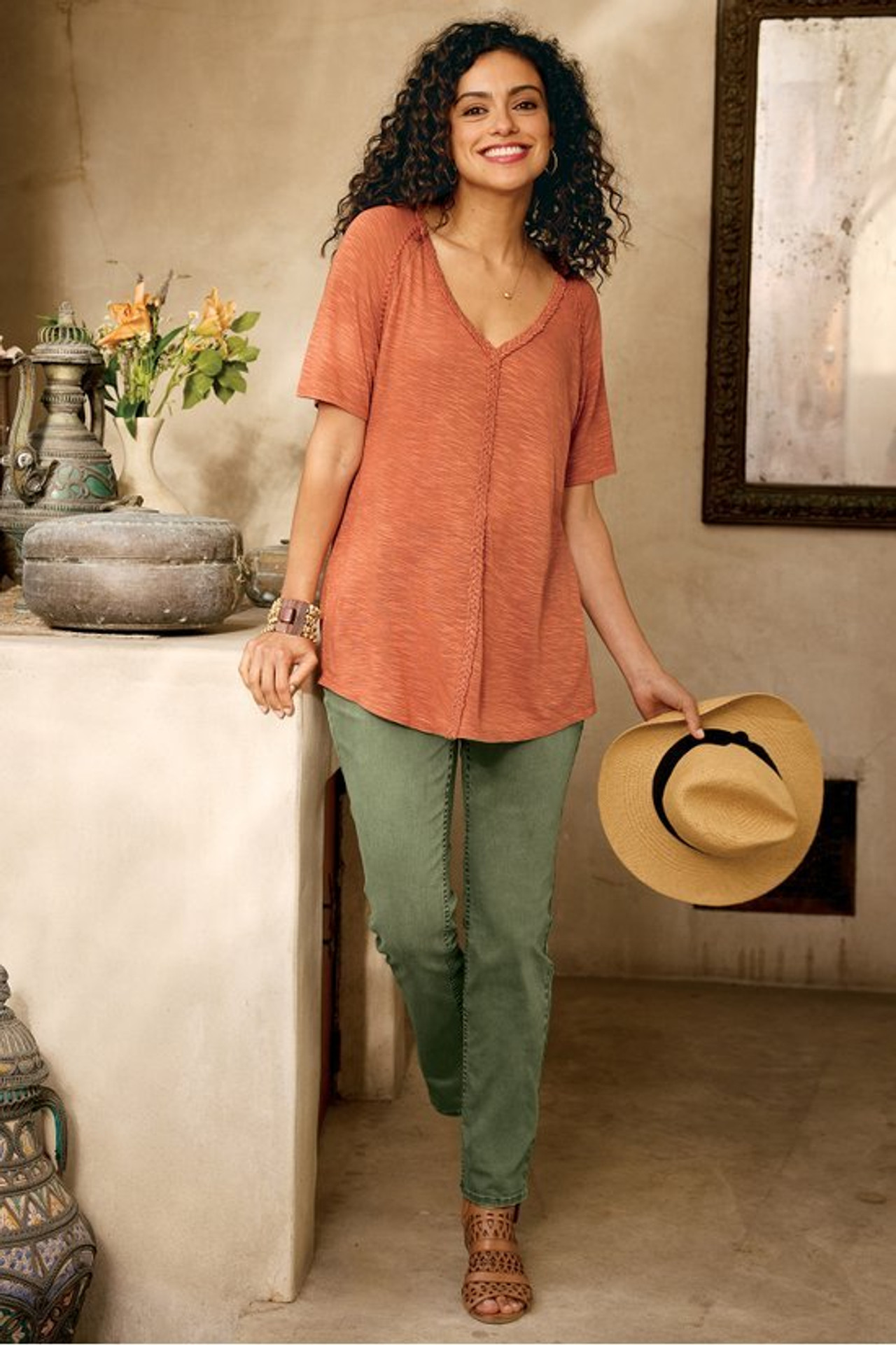 Ultimate Denim Pull-On Slim Leg Jeans - Soft Surroundings Outlet