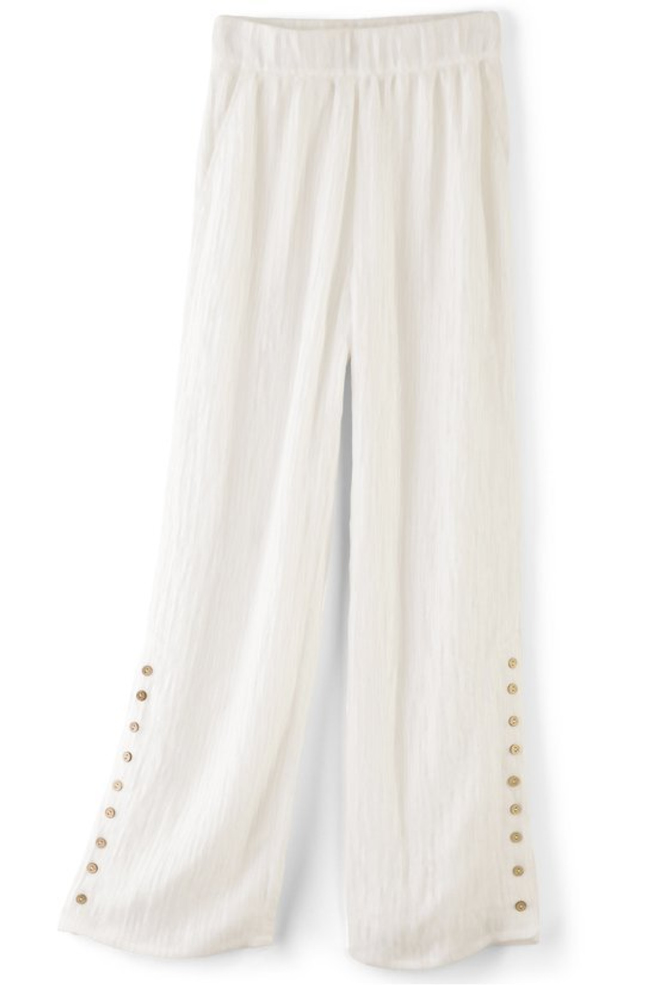 Oceo Gauze Wide-Leg Pants - Soft Surroundings Outlet