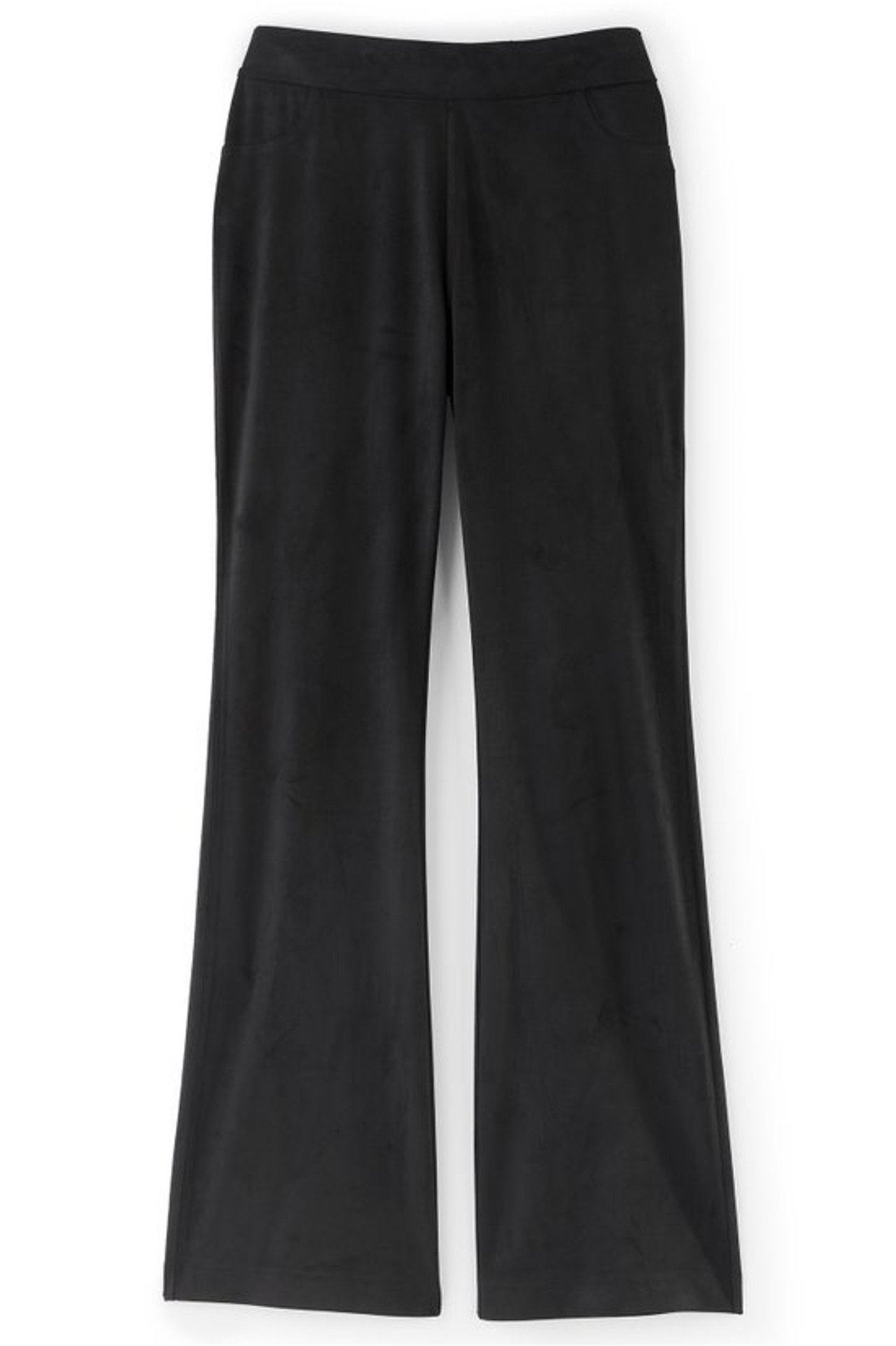 Faux Suede Bootcut Pants - Soft Surroundings Outlet