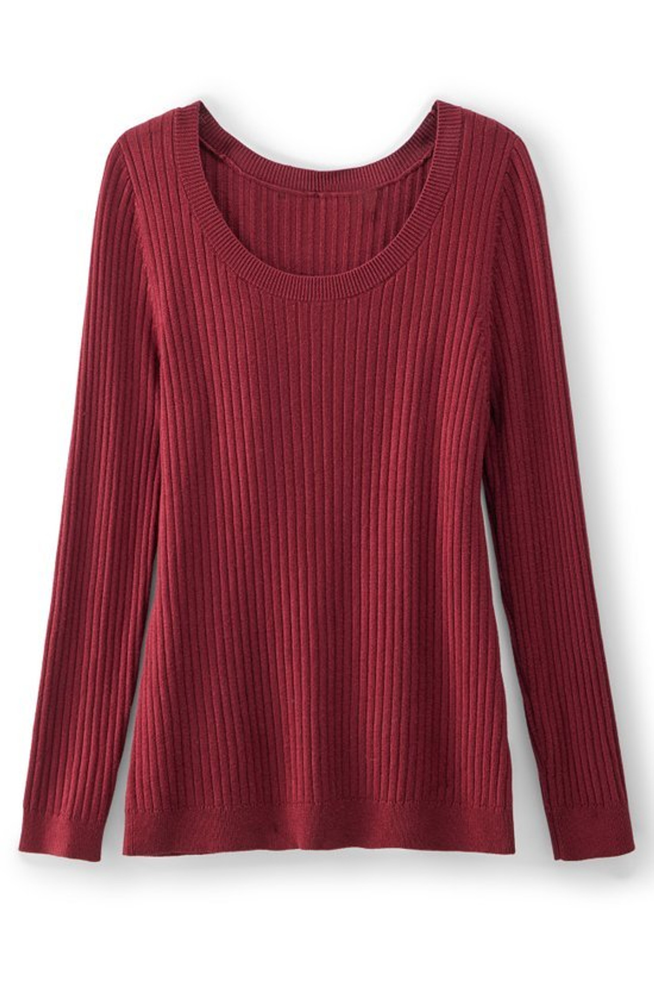SoftEssential™ Ribbed Pullover Sweater - Soft Surroundings Outlet