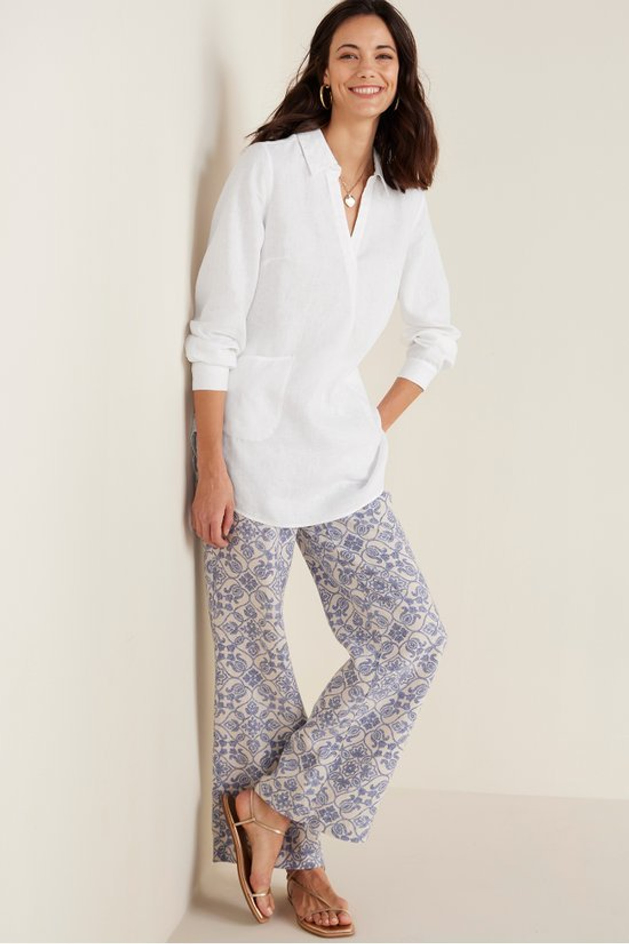 Aliso Point Linen Pants - Soft Surroundings Outlet