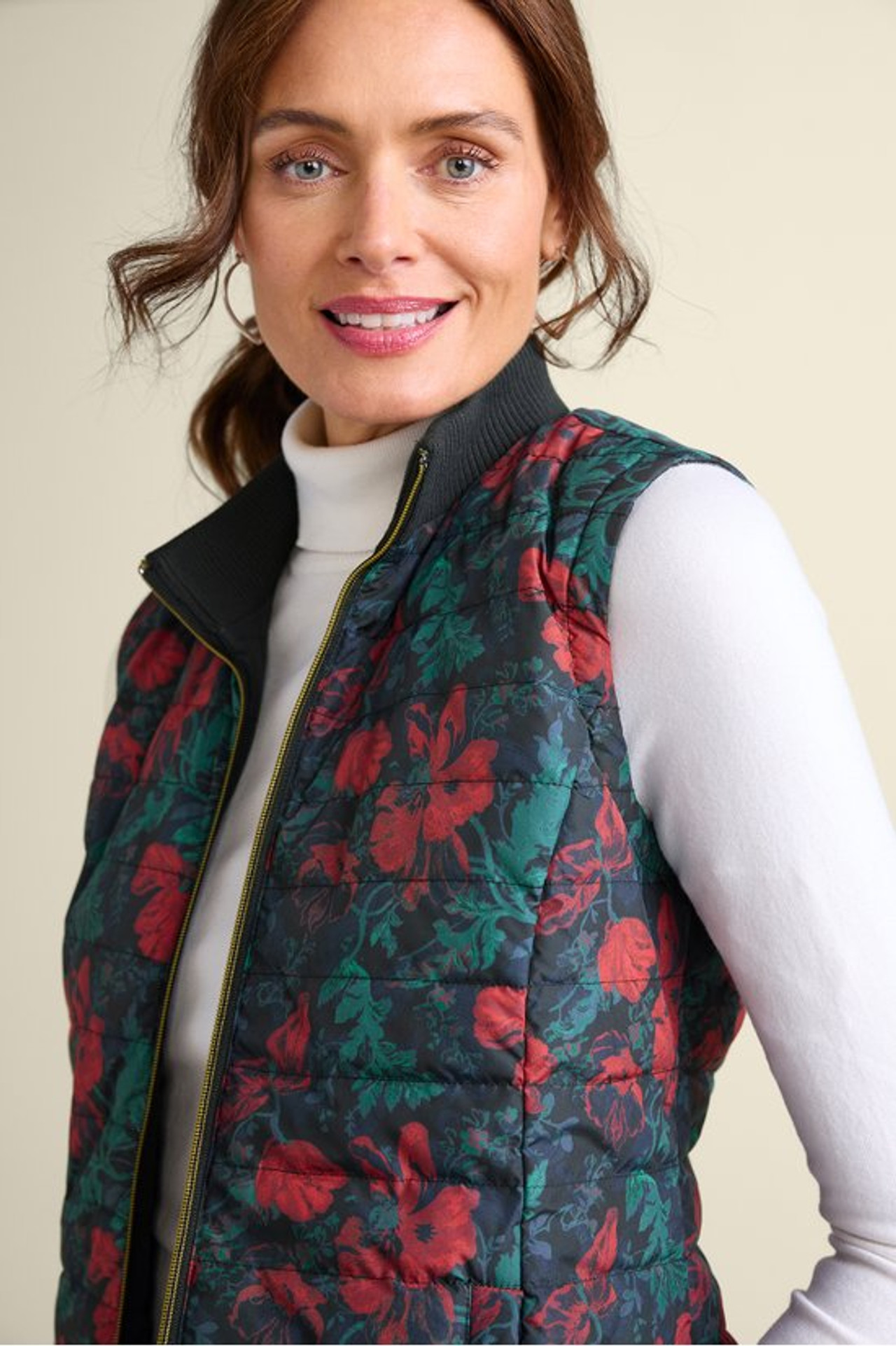 Sienna Reversible Puffer Vest - Soft Surroundings Outlet