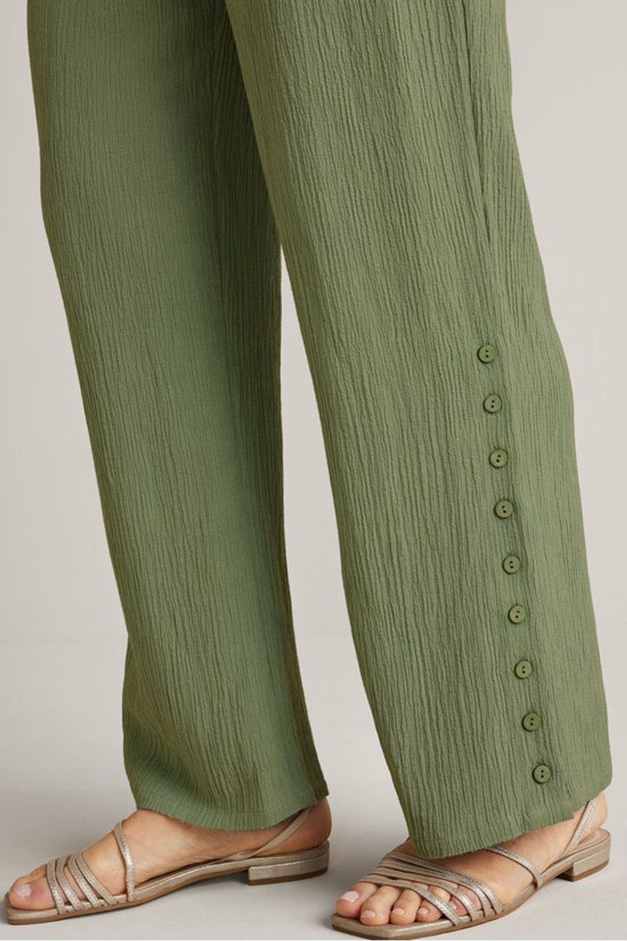 Oceo Gauze Wide-Leg Pants - Soft Surroundings Outlet