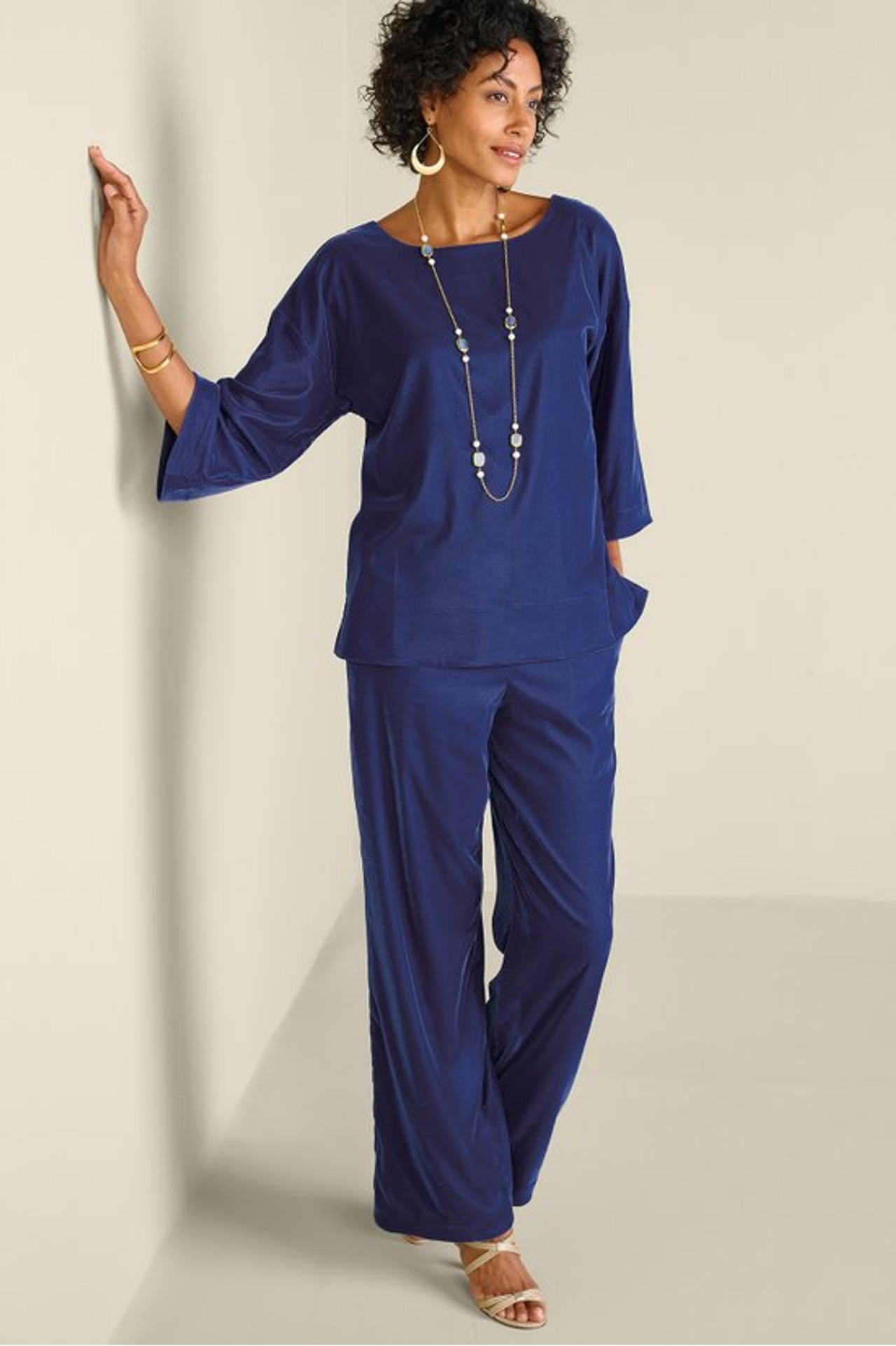 Aria Velvet Top - Soft Surroundings Outlet