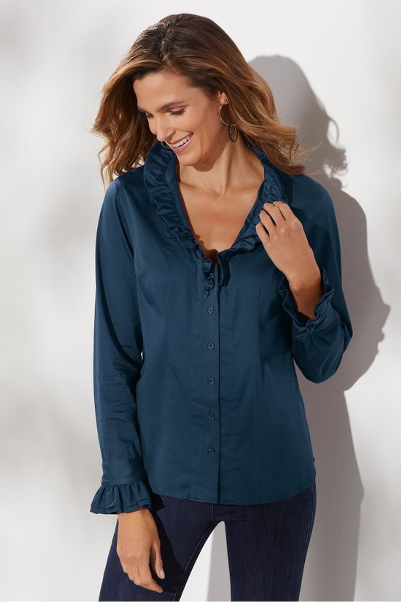 Boleyn Shirt - Soft Surroundings Outlet