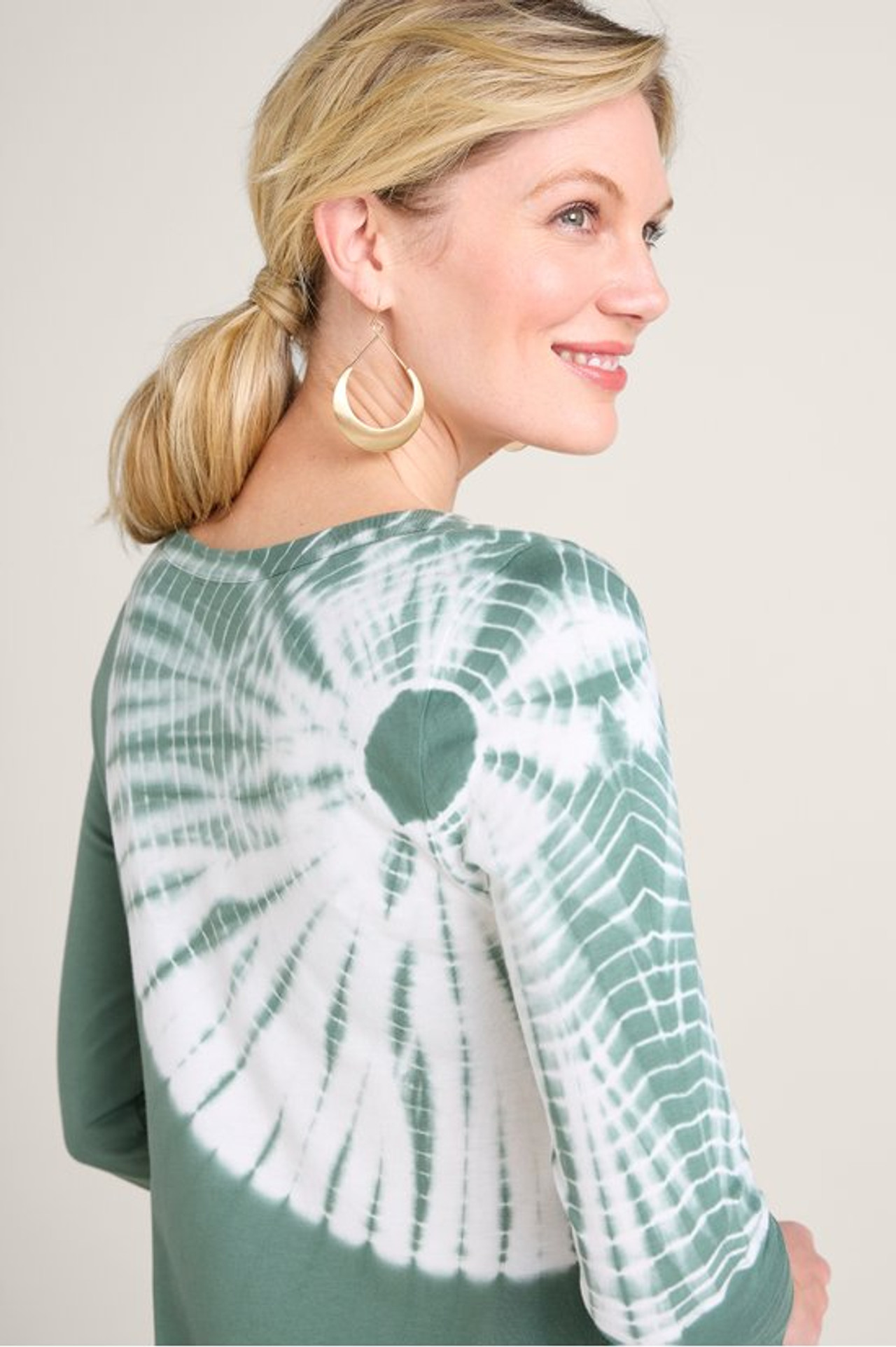 Santiago ¾ Sleeve Short Dress - Soft Surroundings Outlet