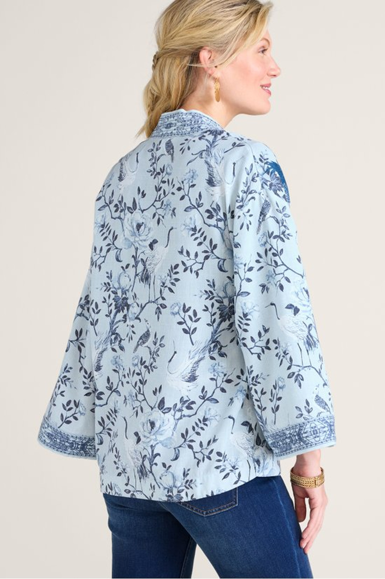 Contessa Embroidered TENCEL™ Topper - Soft Surroundings Outlet