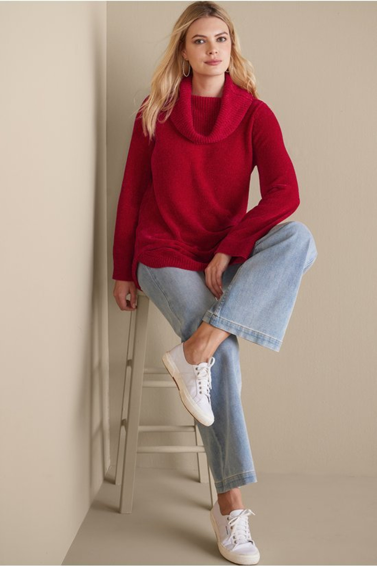 Soft Winds Chenille Tunic Sweater - Soft Surroundings Outlet