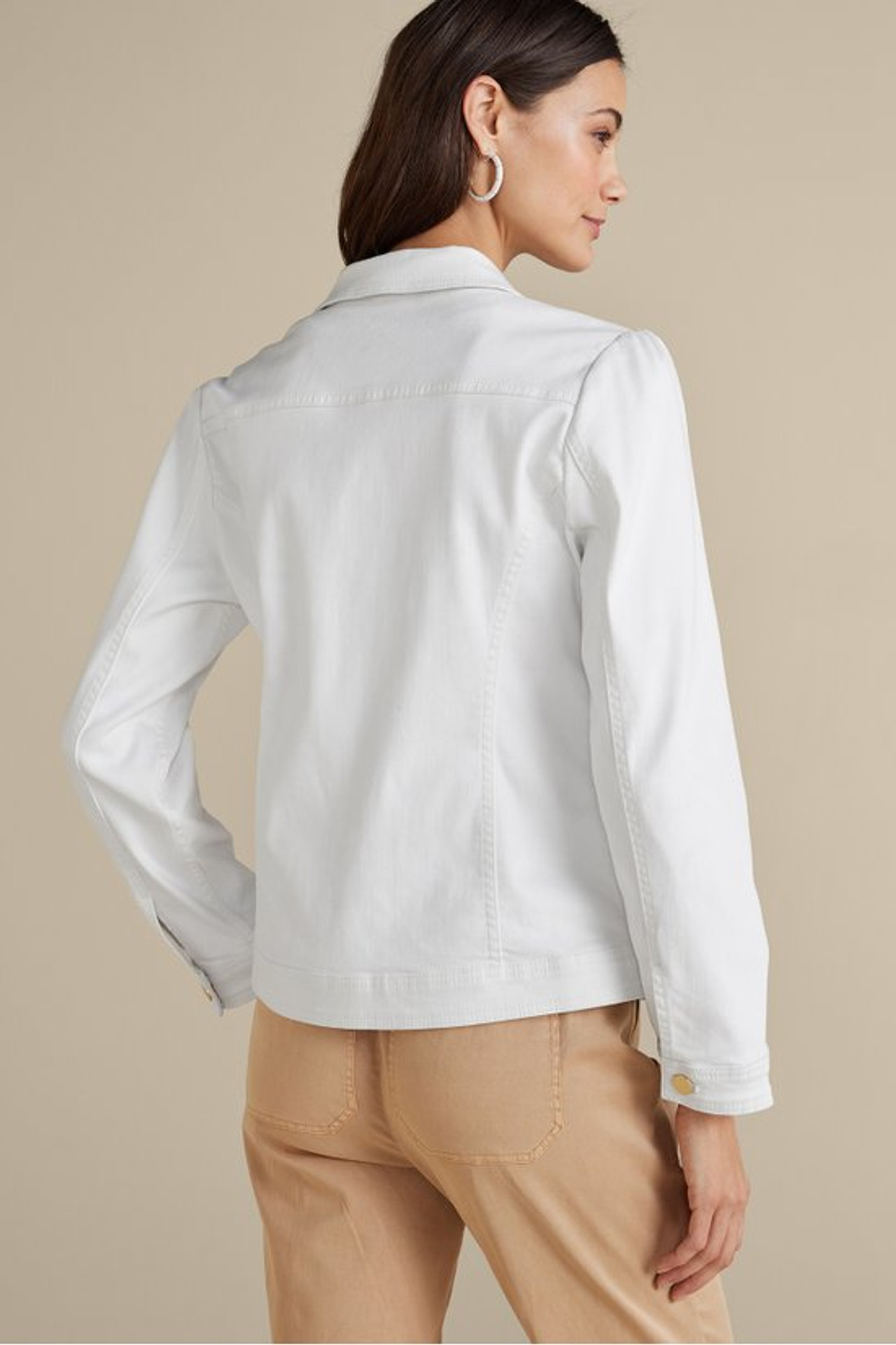Diana Shapely Denim Jacket - Soft Surroundings Outlet