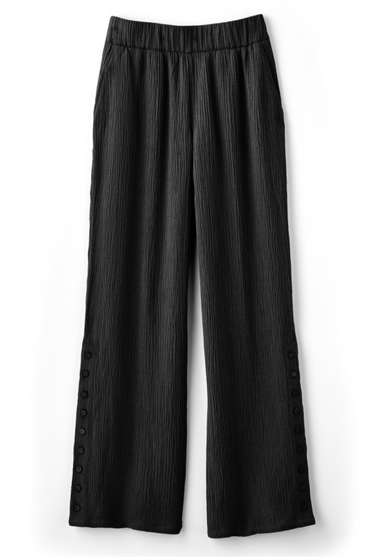 Oceo Gauze Wide-Leg Pants - Soft Surroundings Outlet