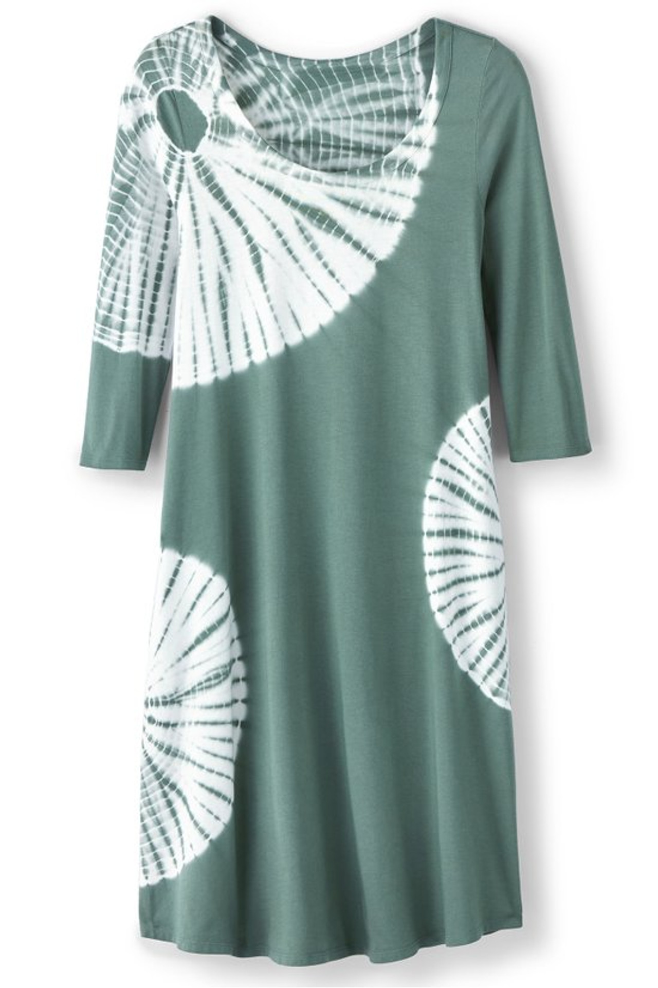 Santiago ¾ Sleeve Short Dress - Soft Surroundings Outlet