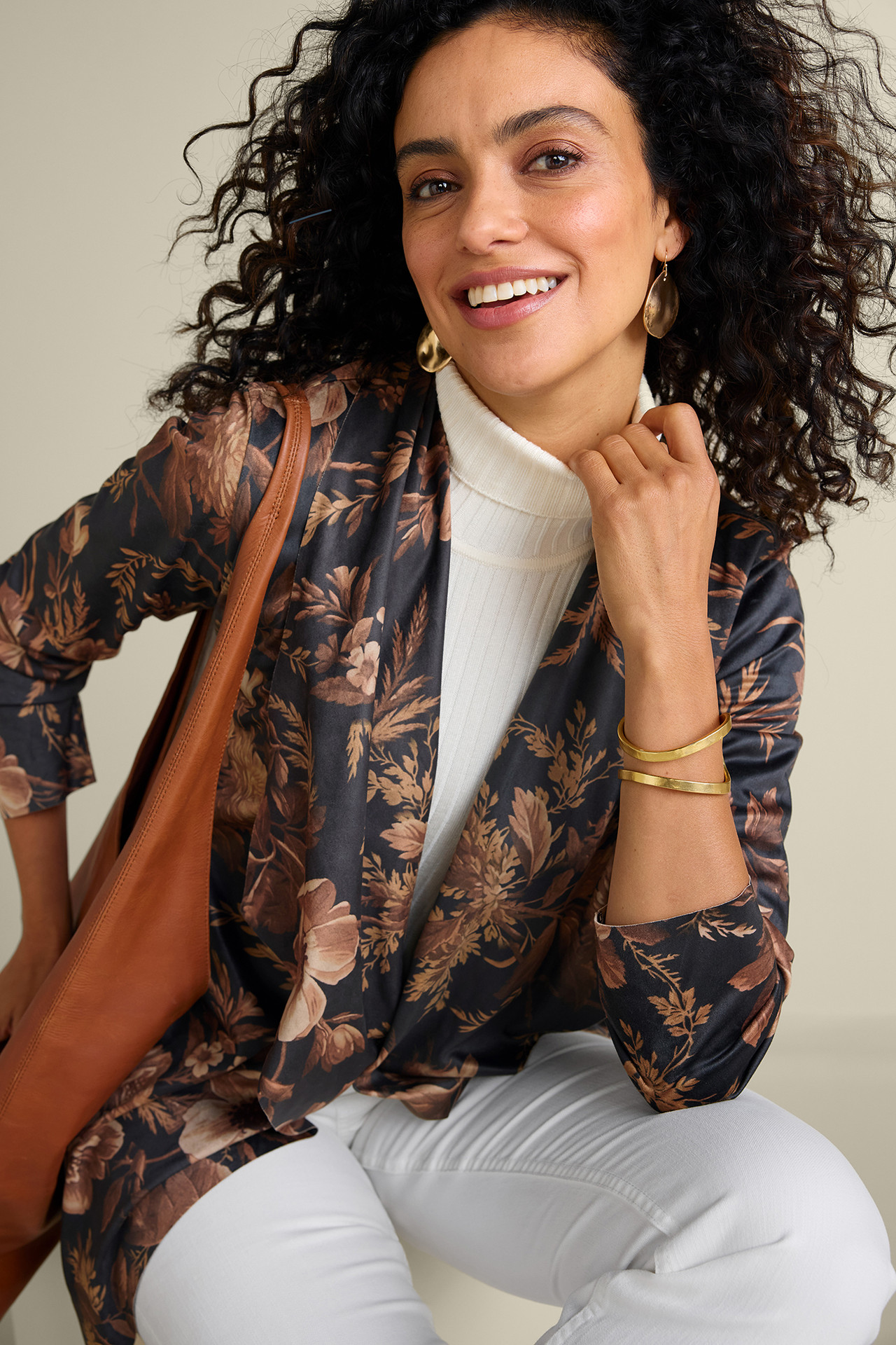 Shape Drape Faux Suede Jacket - Soft Surroundings Outlet