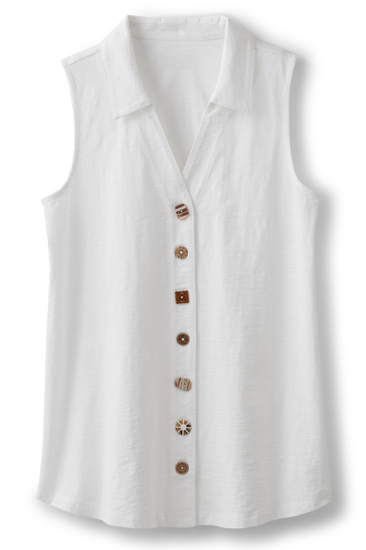 Danielle Sleeveless Tunic - Soft Surroundings Outlet