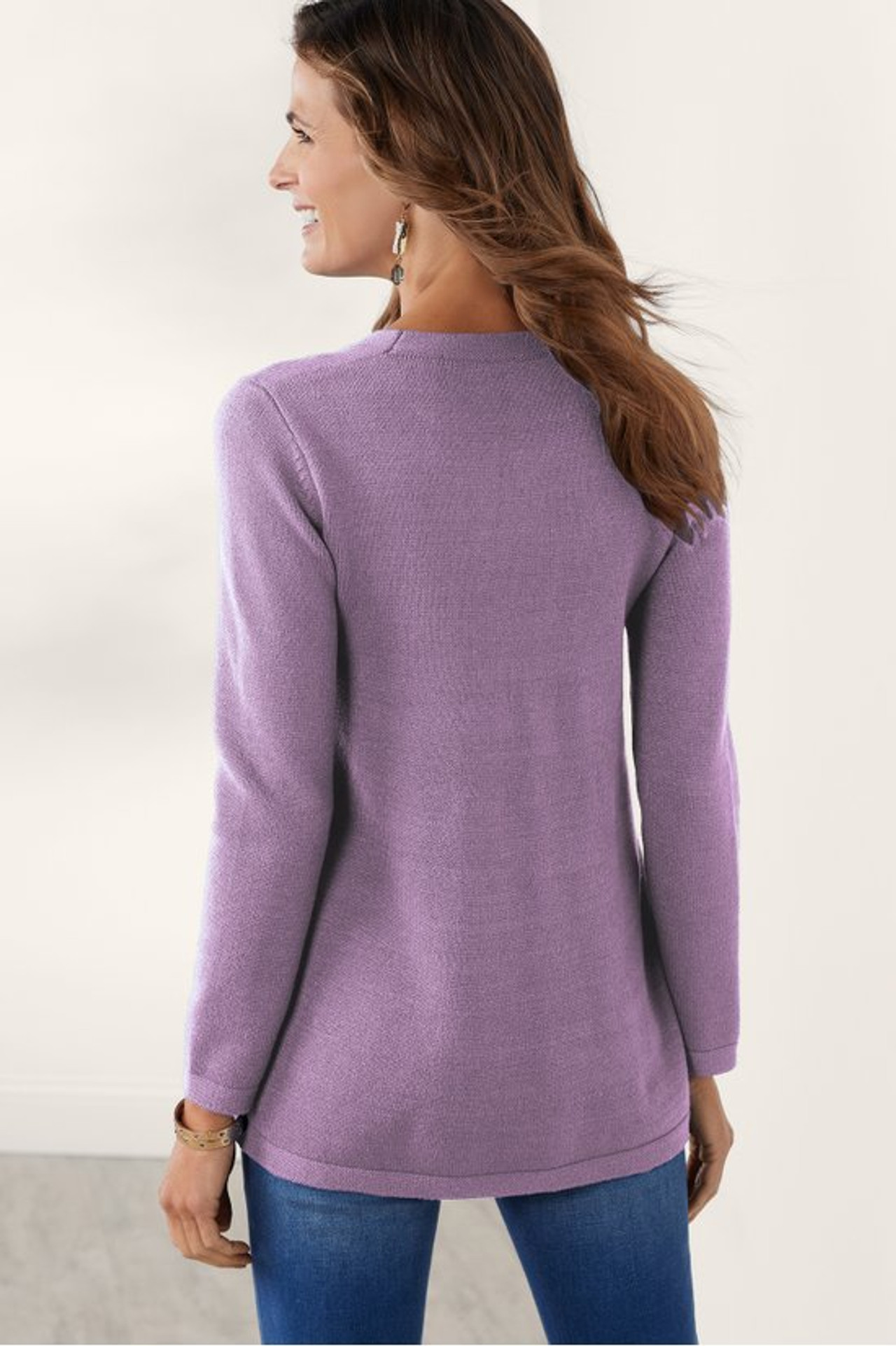 Priscilla Pullover Tunic Sweater - Soft Surroundings Outlet