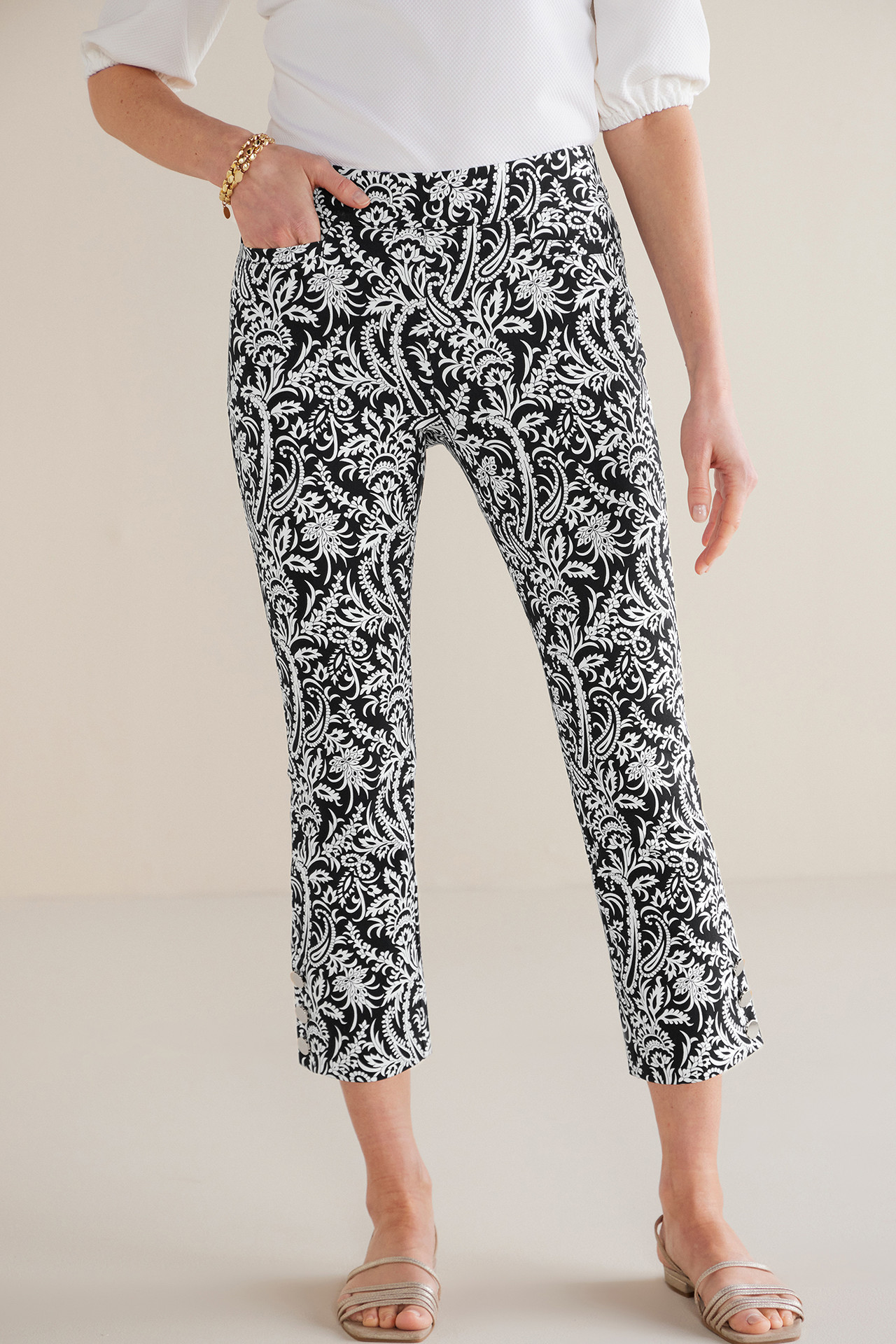 SoftEssential™ SUPERLA Slim Leg Crop Pants - Soft Surroundings Outlet