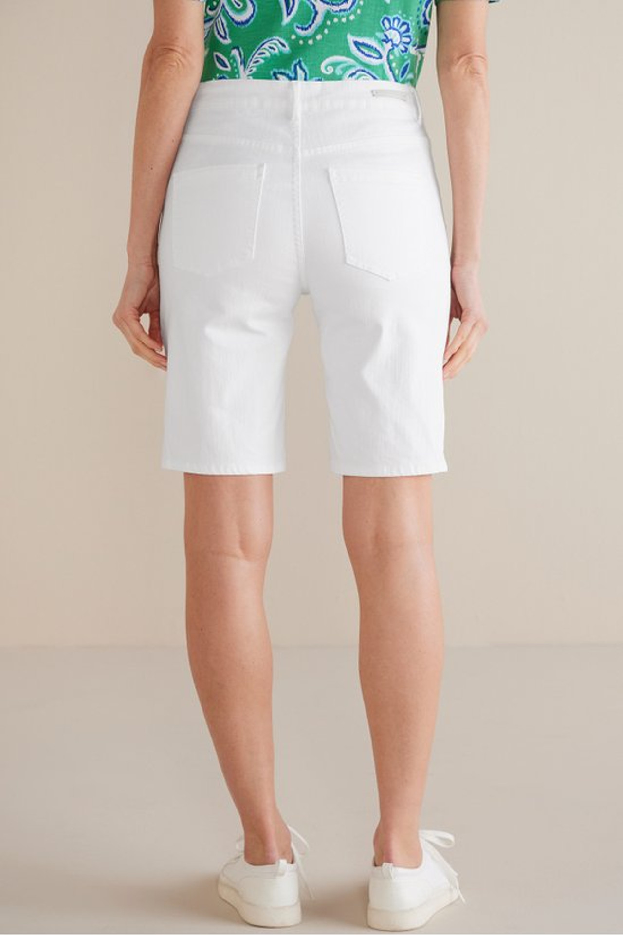 Ultimate Denim Slim Leg Shorts - Soft Surroundings Outlet