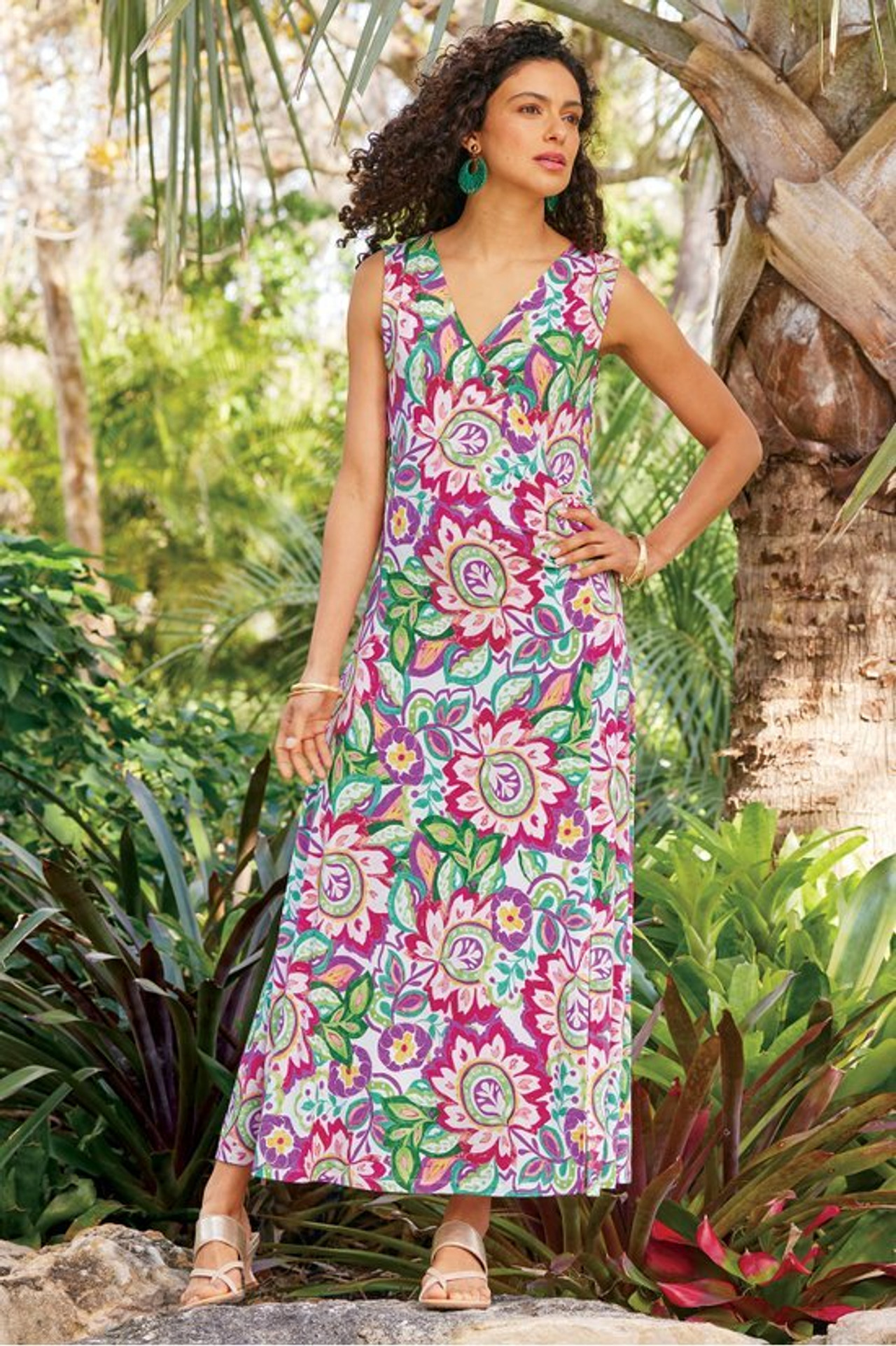 Malee Maxi Dress - Soft Surroundings Outlet