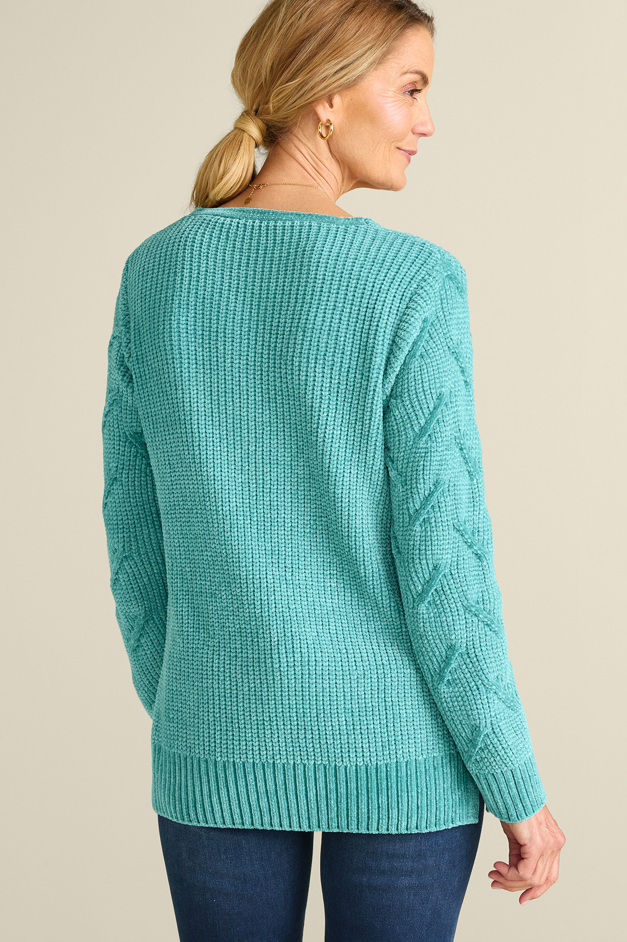 Trina Chenille Sweater - Soft Surroundings Outlet