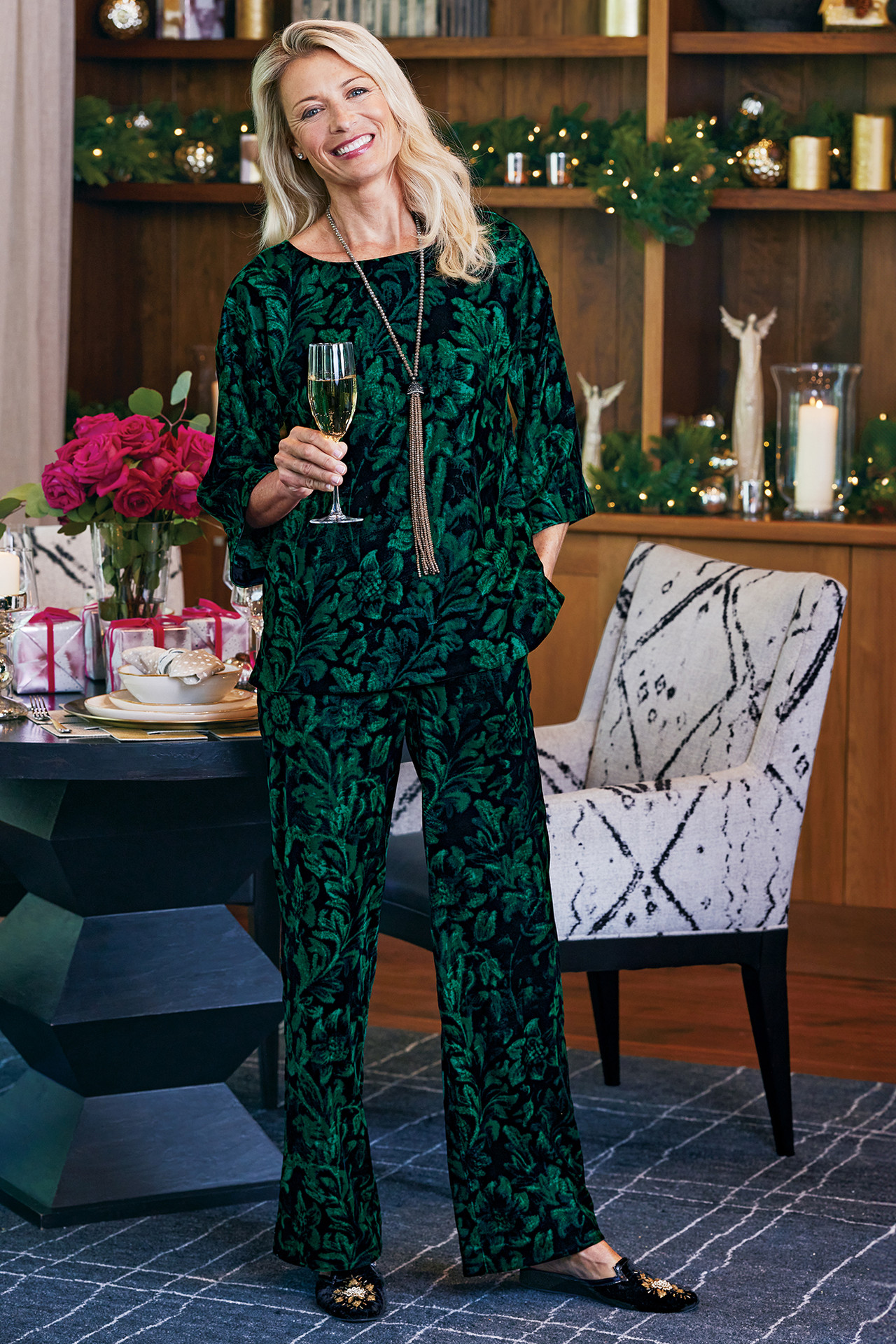 Aria Velvet Top - Soft Surroundings Outlet