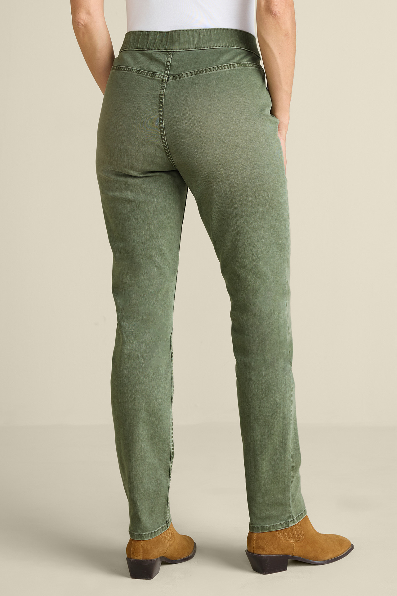 Ultimate Denim Pull-On Slim Leg Jeans - Soft Surroundings Outlet