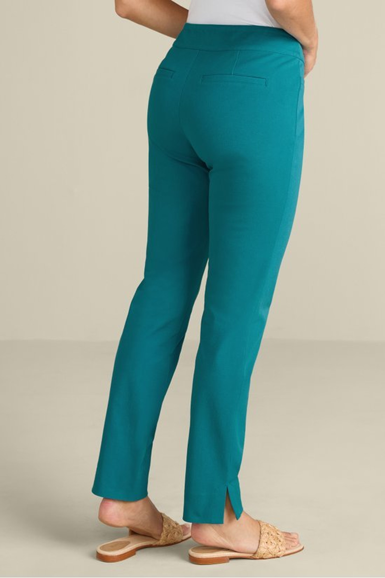 SoftEssential™ SUPERLA Slim Leg Ankle Pants - Soft Surroundings Outlet