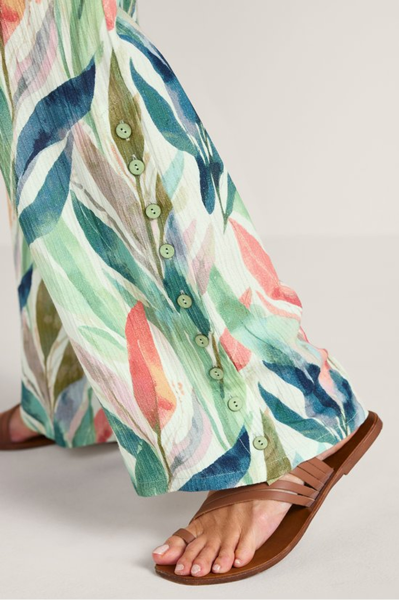 Oceo Gauze Wide-Leg Pants - Soft Surroundings Outlet