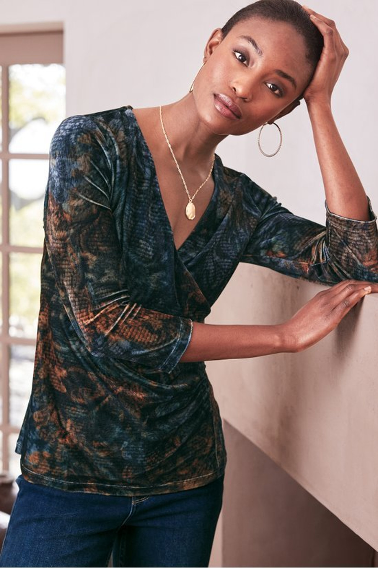 Velvet Alyssa Knit Top - Soft Surroundings Outlet