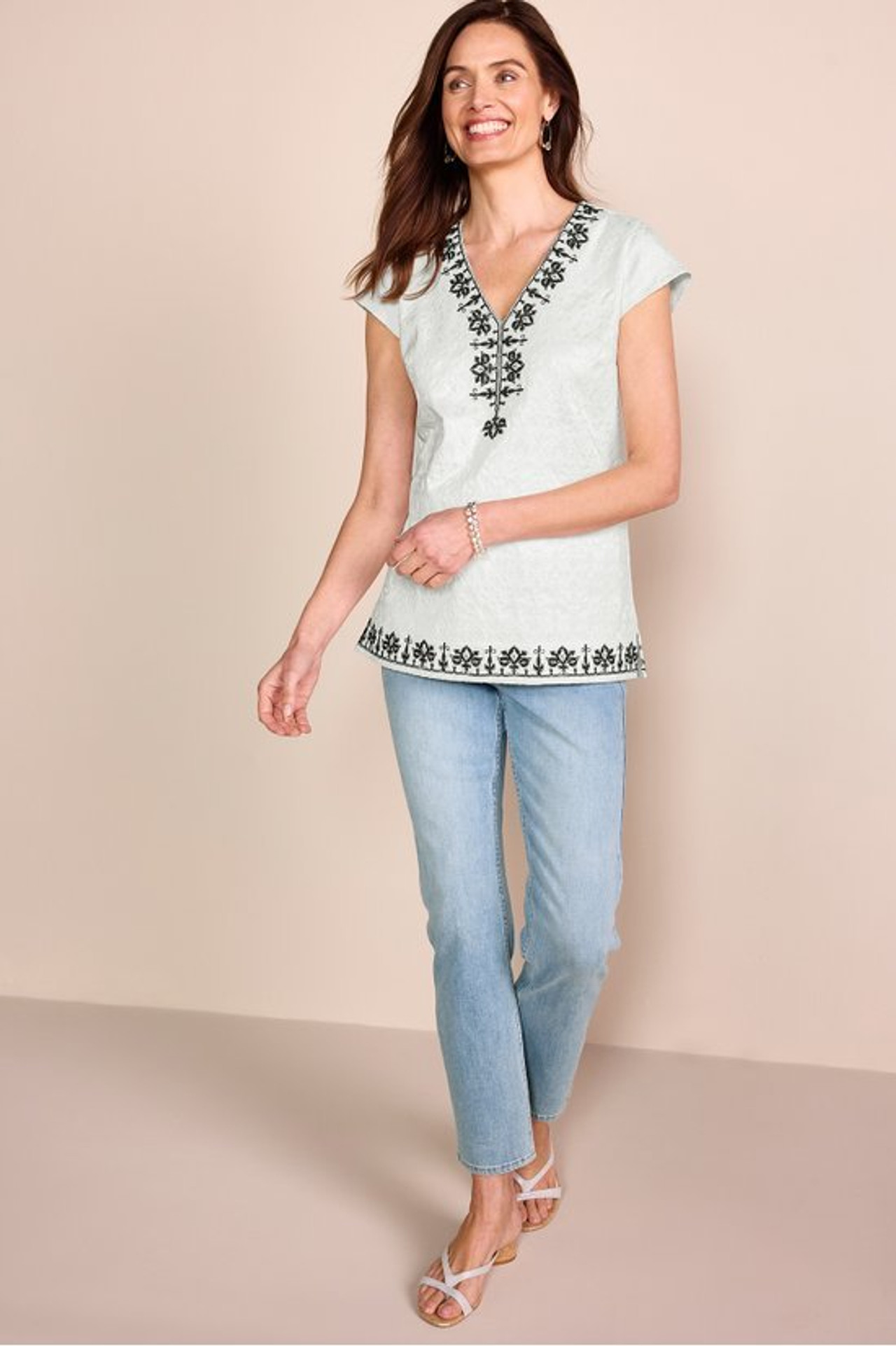 Kapri Tunic - Soft Surroundings Outlet